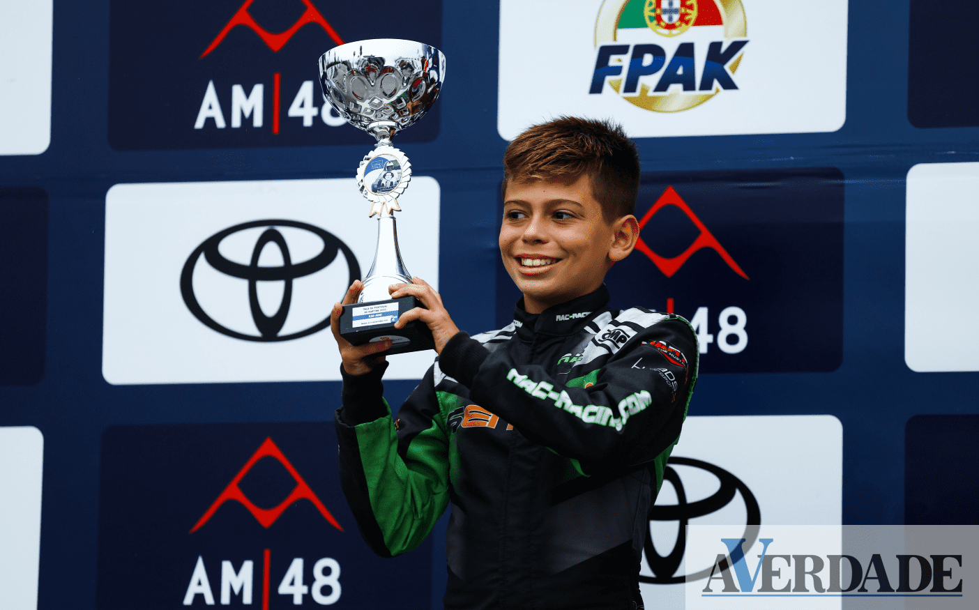 Jovem piloto de Vila Nova de Gaia perto da vitória na Taça de Portugal de Karting