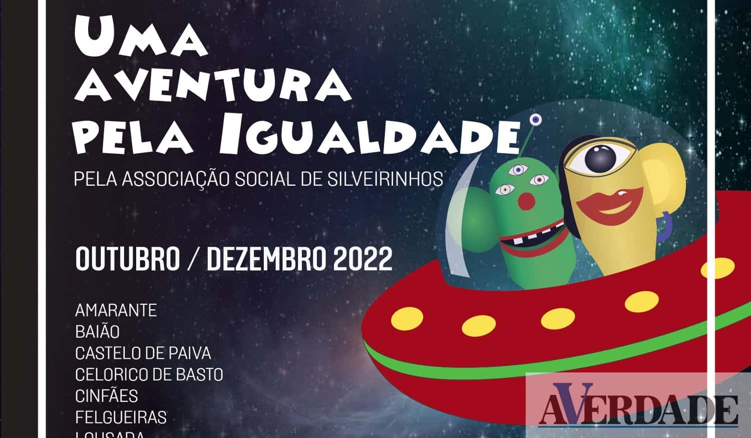 Espetáculo sobre igualdade de género vai percorrer municípios da CIM do Tâmega e Sousa