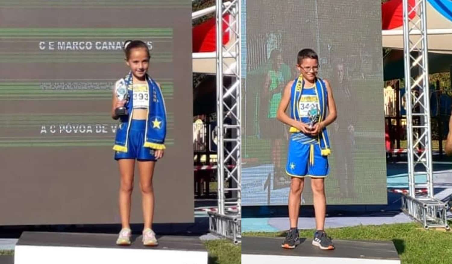 Dois atletas marcoenses tornaram-se campeões no Corta-Mato Regional Jovem