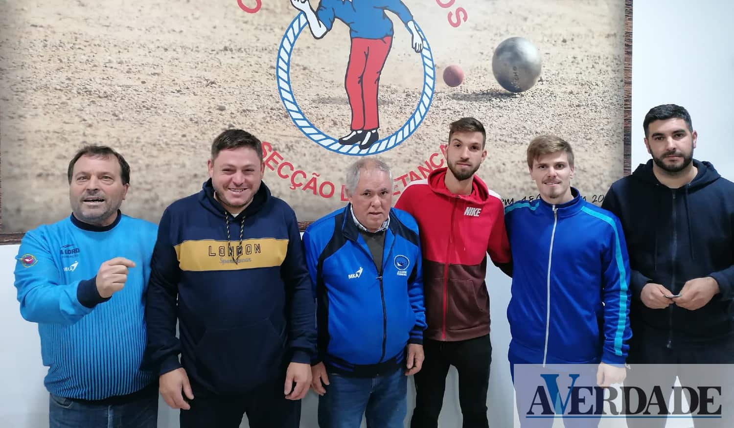 Atletas de Paredes no primeiro lugar do campeonato de petanca