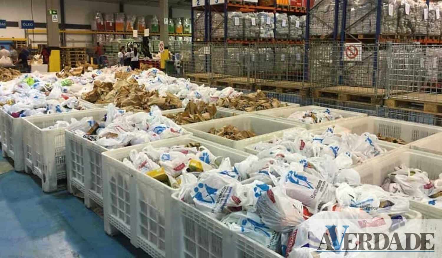 Banco Alimentar do Porto angariou 370 toneladas de bens alimentares
