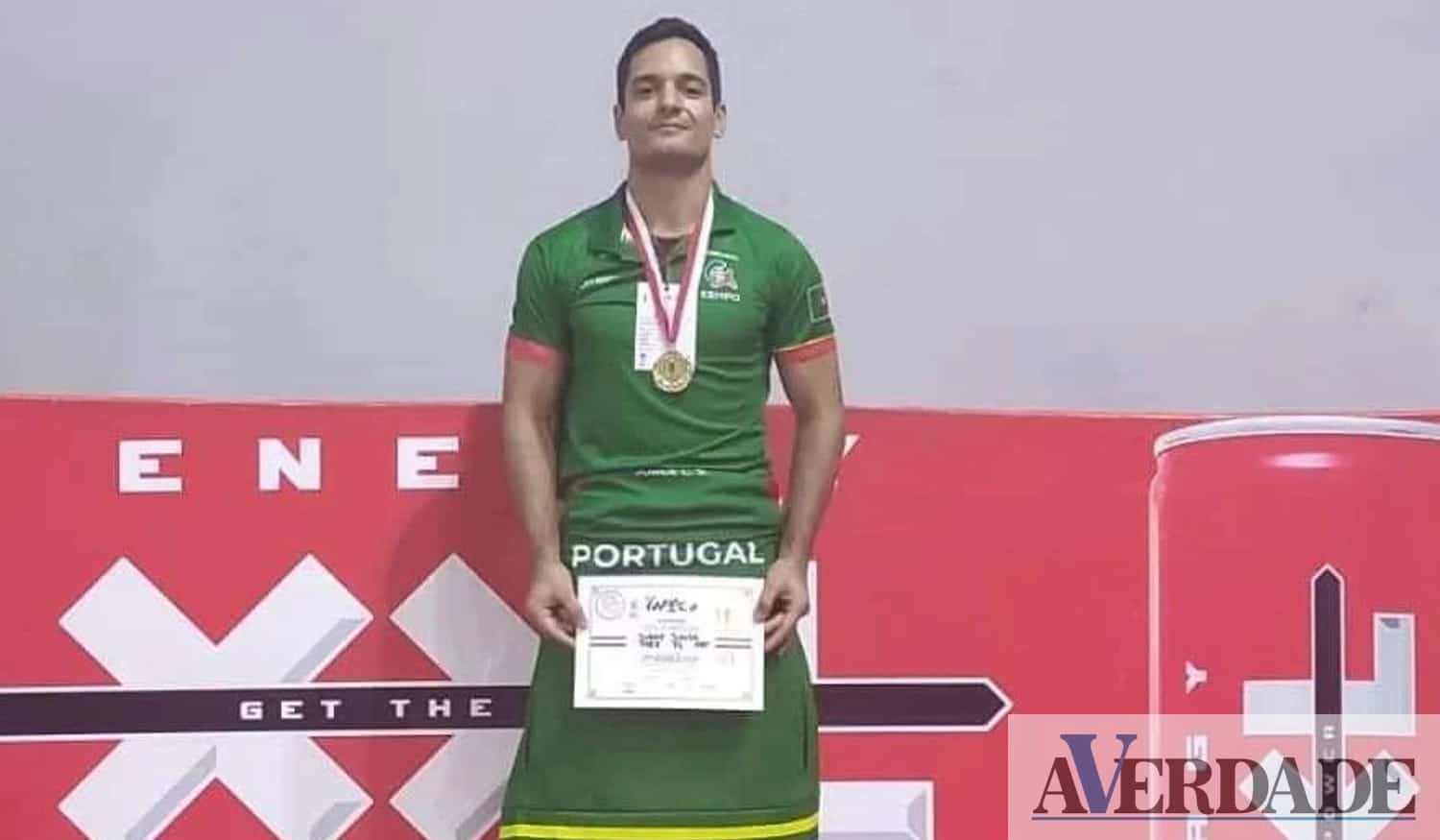 Marco: Jorge Sousa alcançou Ouro no "World Cup All Martial Arts Styles Championship"