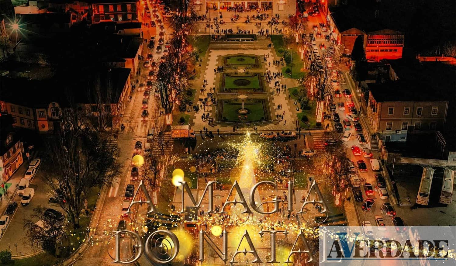 Natal regressa ao concelho de Felgueiras com iluminações LED e uma árvore de Natal 3D