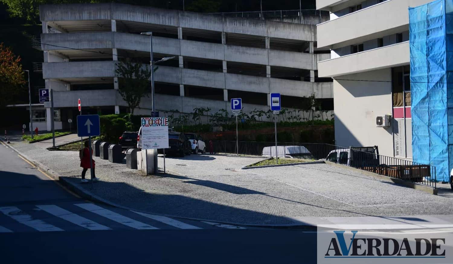 Amarante tem um novo estacionamento gratuito junto ao edifício Navarras