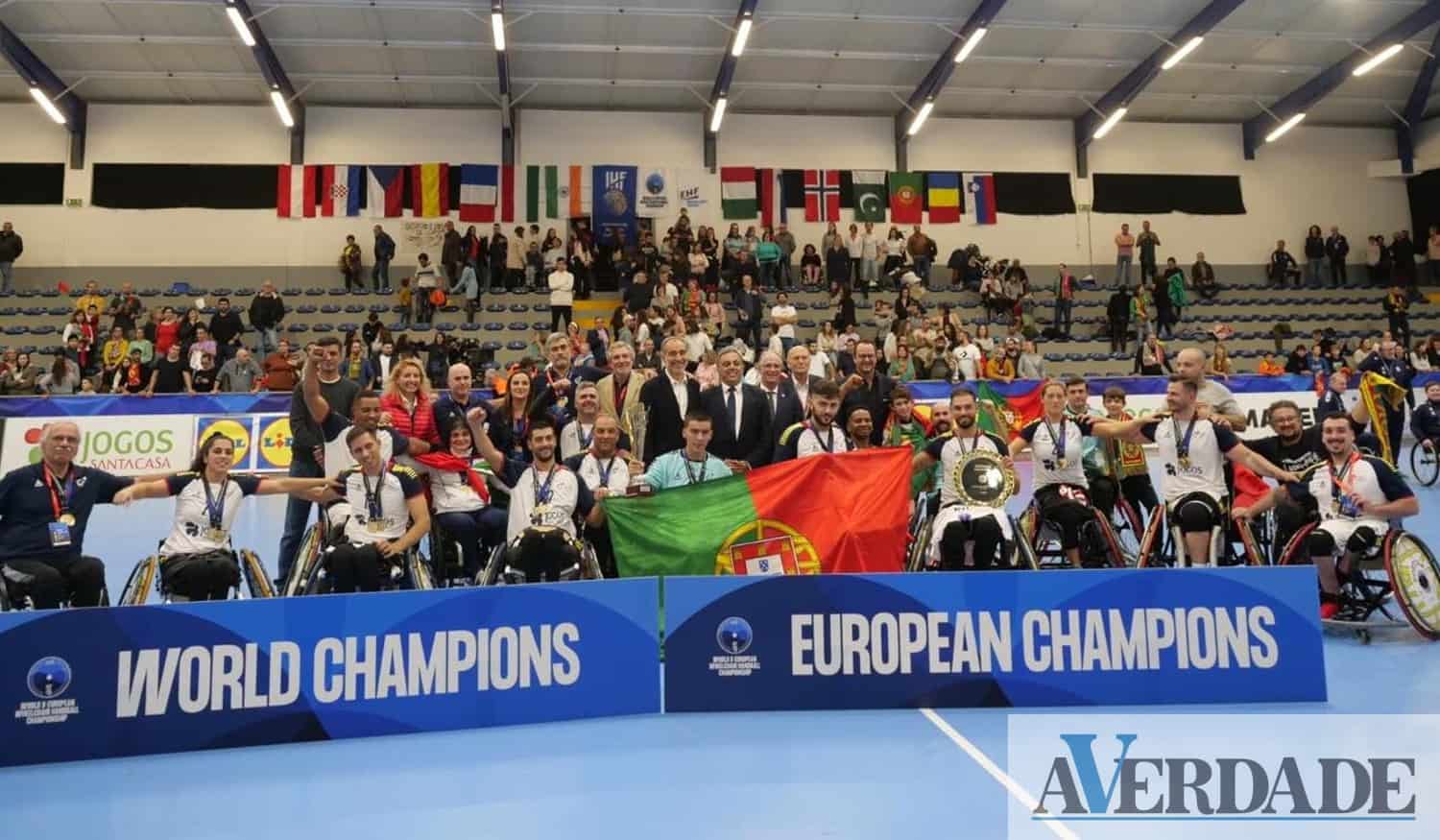 Amarante: Filipe Cerqueira é campeão mundial pela Seleção de Andebol em Cadeira de Rodas