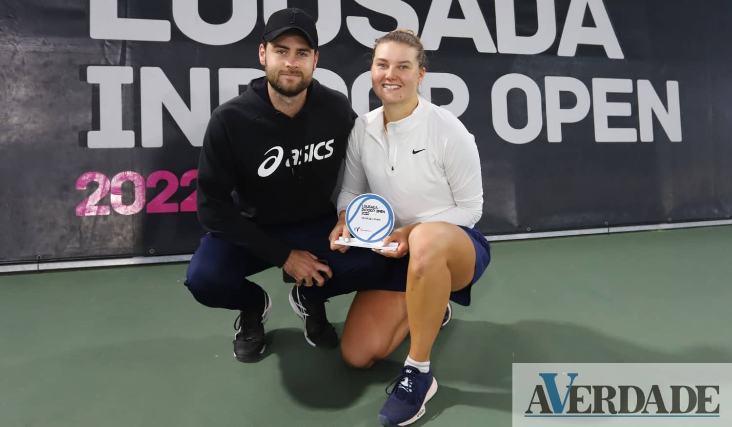 Kajsa Rinaldo Persson venceu o Lousada Indoor Open