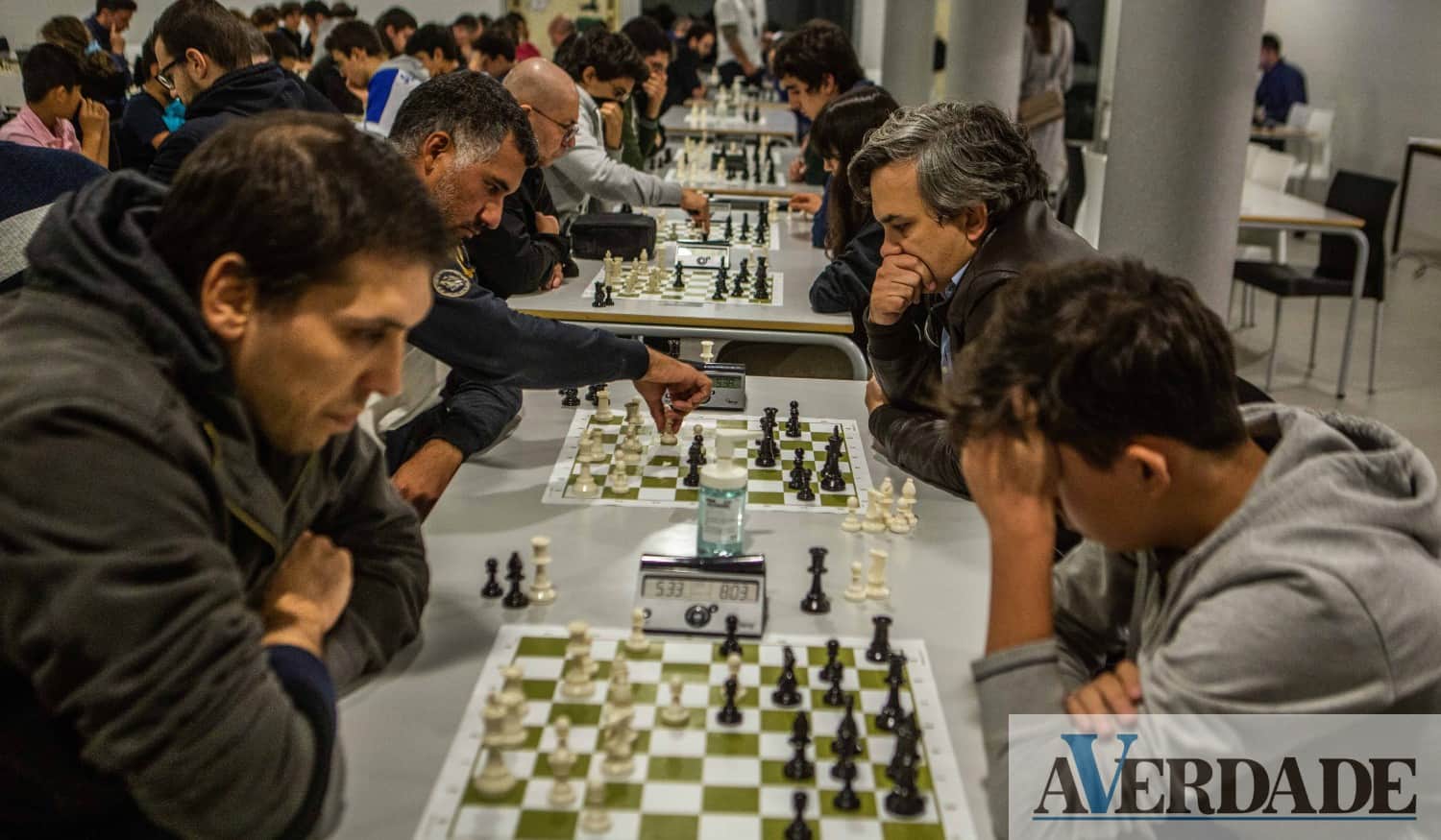 Paredes recebeu o Campeonato Distrital Absoluto de Semirrápidas de Xadrez