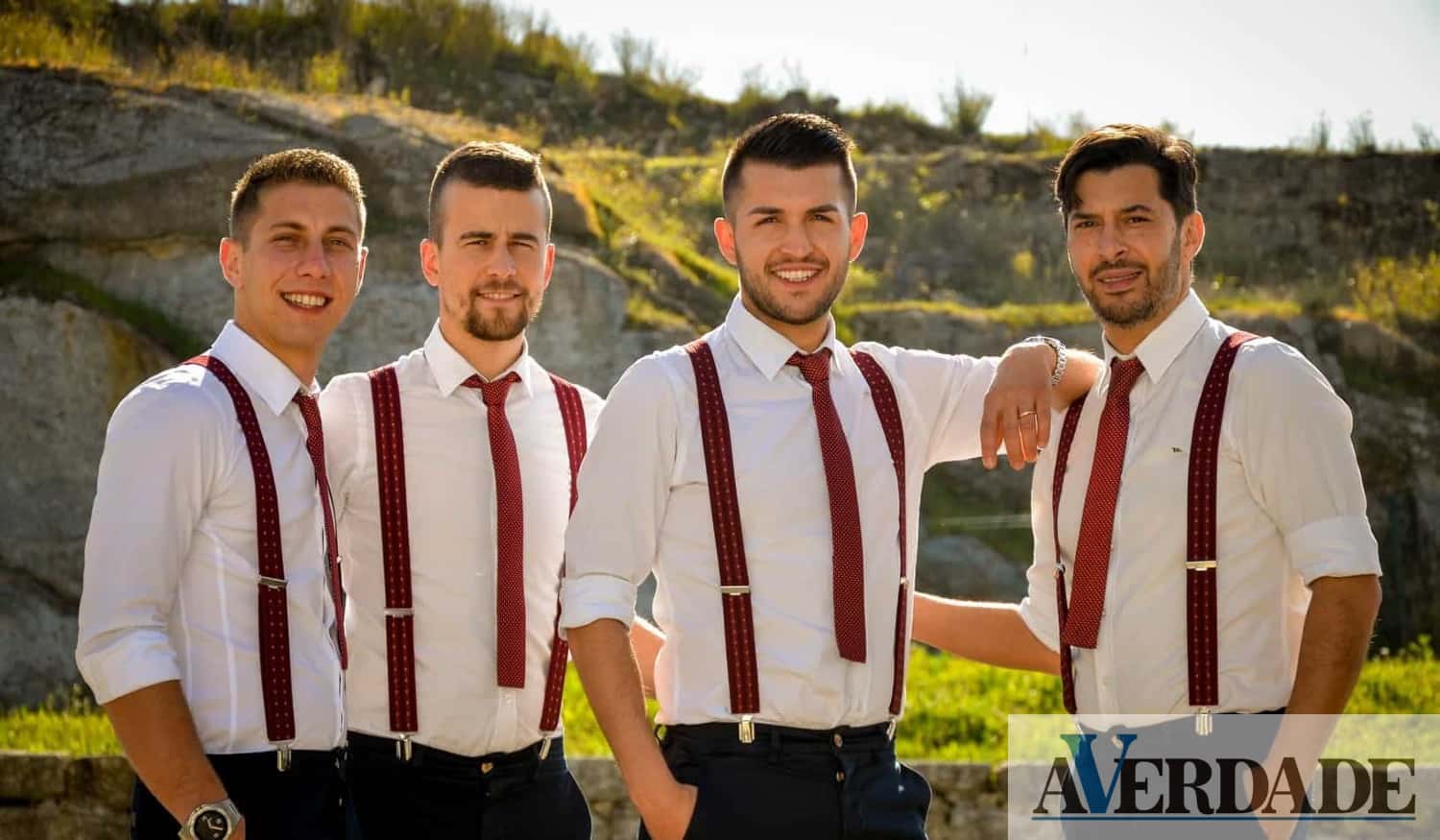 Após 16 anos de carreira é a primeira vez que os 4 Mens sobem ao palco na Passagem de Ano