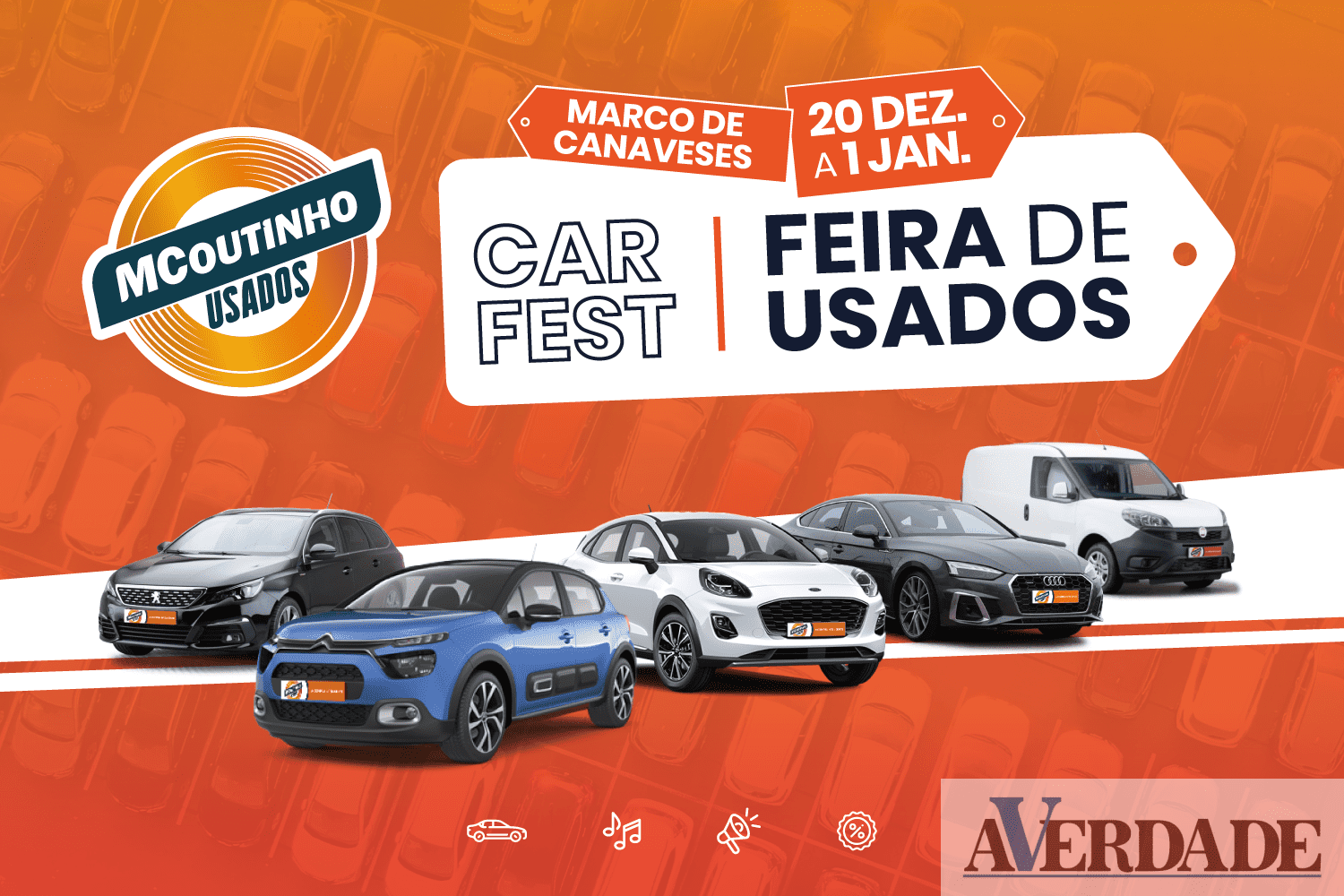 MCoutinho Usados organiza mega-feira em Marco de Canaveses