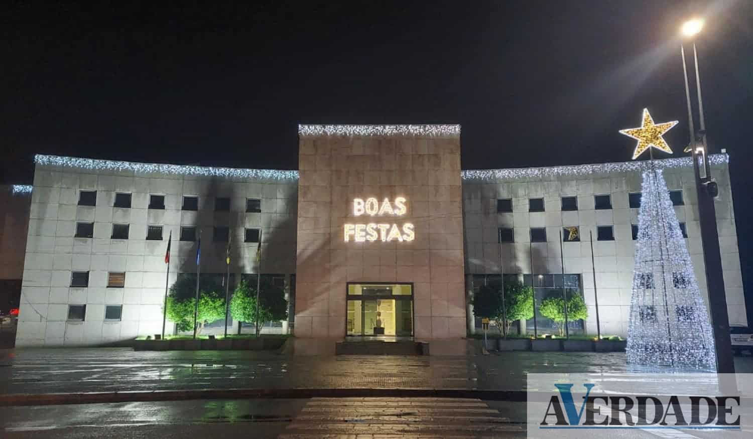 Município de Paços de Ferreira inaugurou iluminação de Natal
