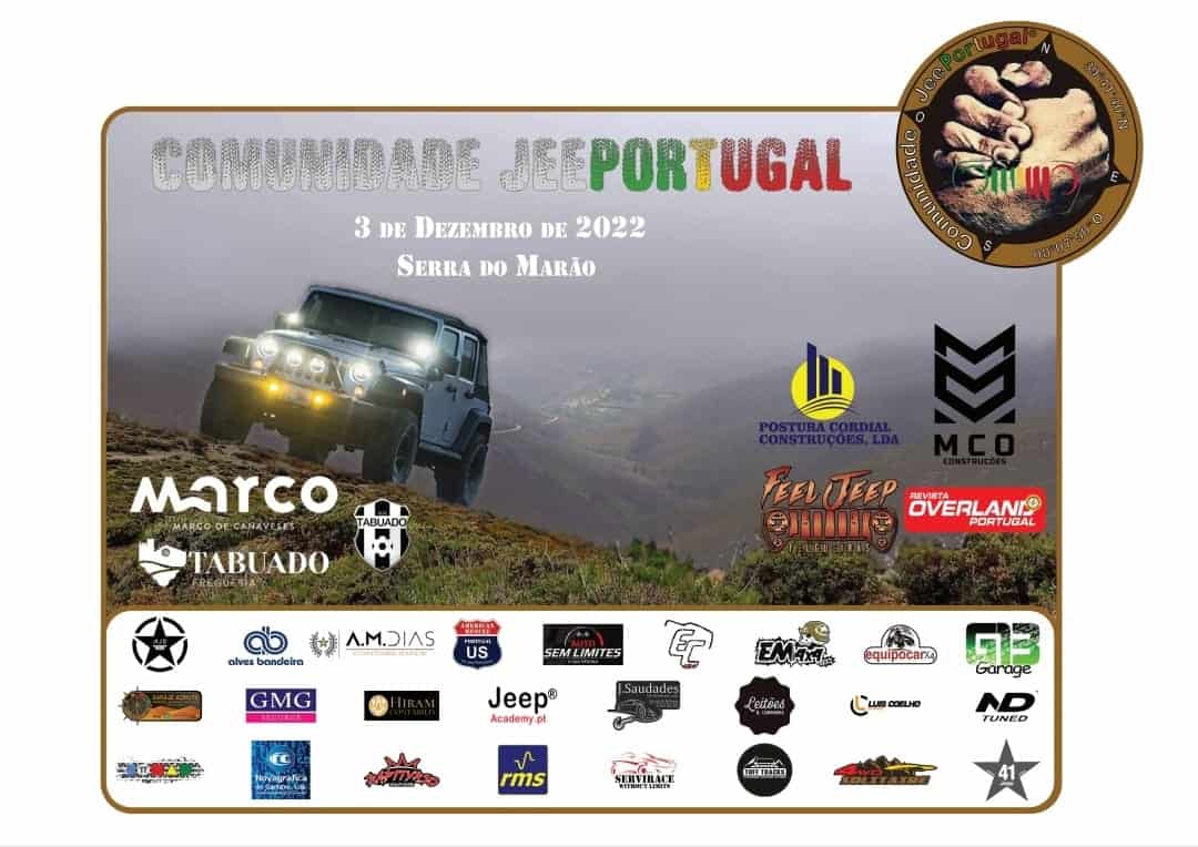 Marco: Grupo Desportivo de Tabuado recebe Comunidade JEEP de Portugal este sábado