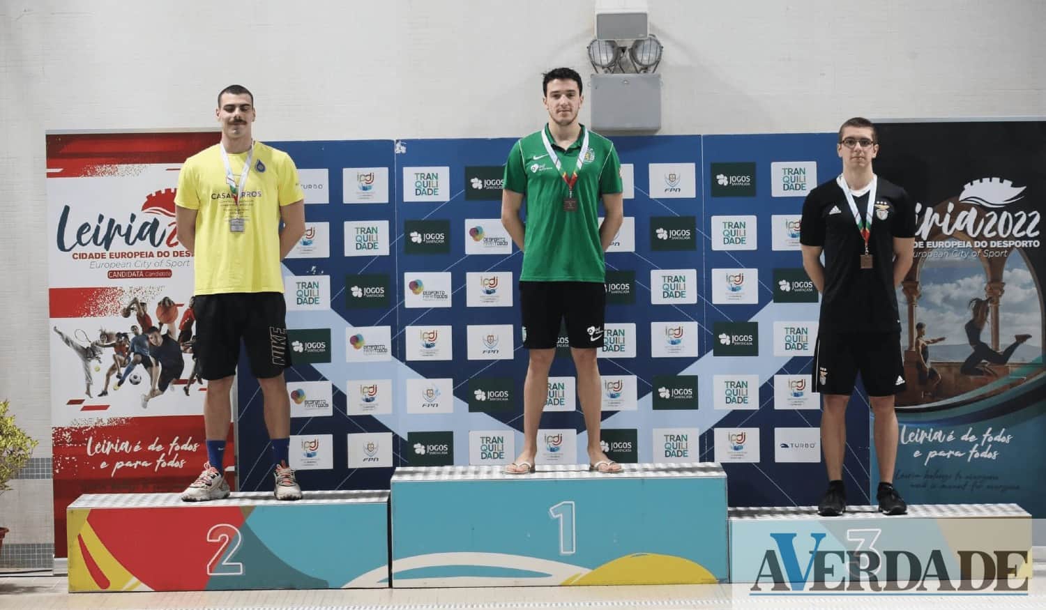 Paços de Ferreira: Nadador Ricardo Rocha conquistou o título de vice-campeão nacional