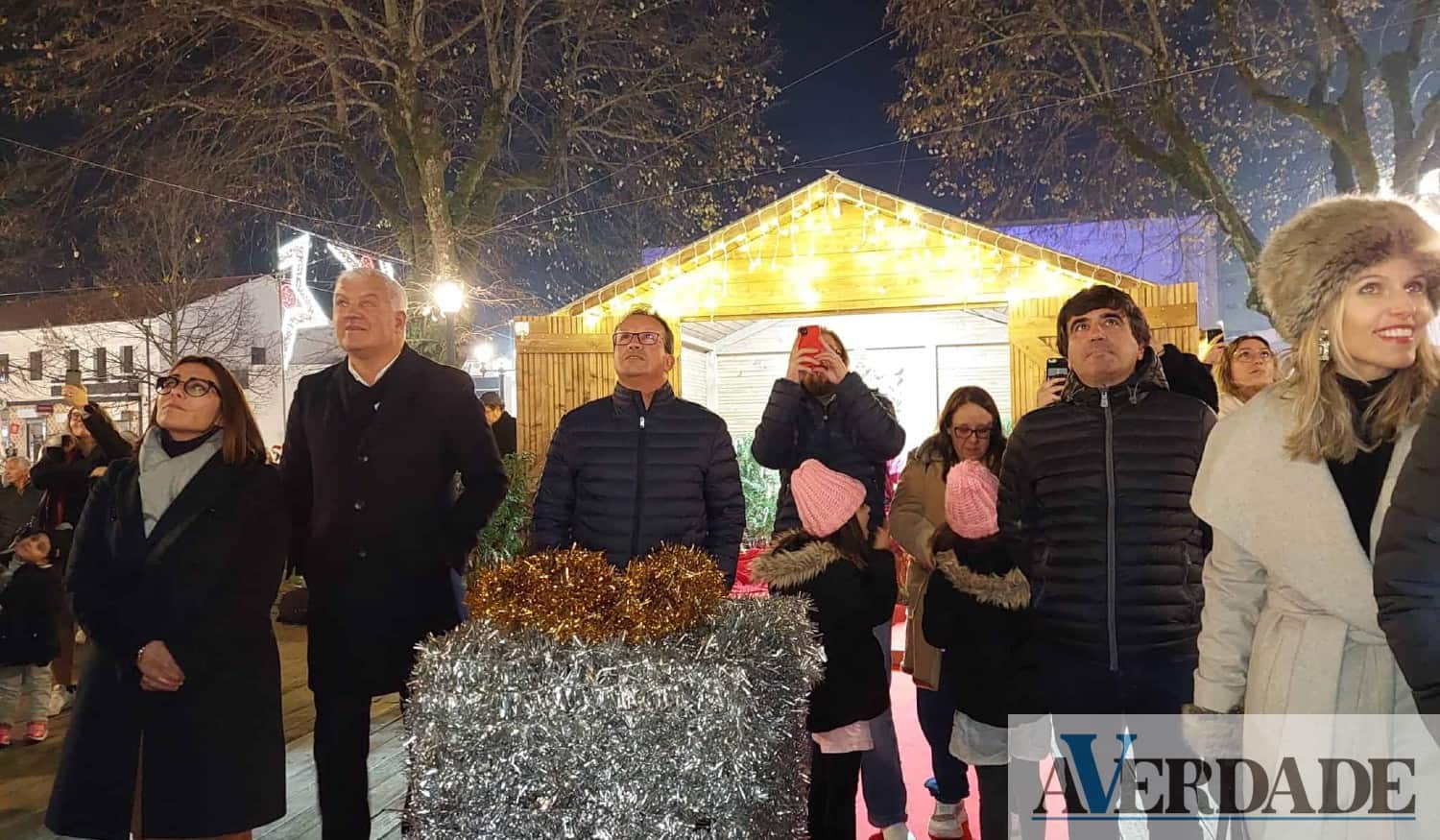 Espetáculo de luzes abriu época de Natal em Paredes