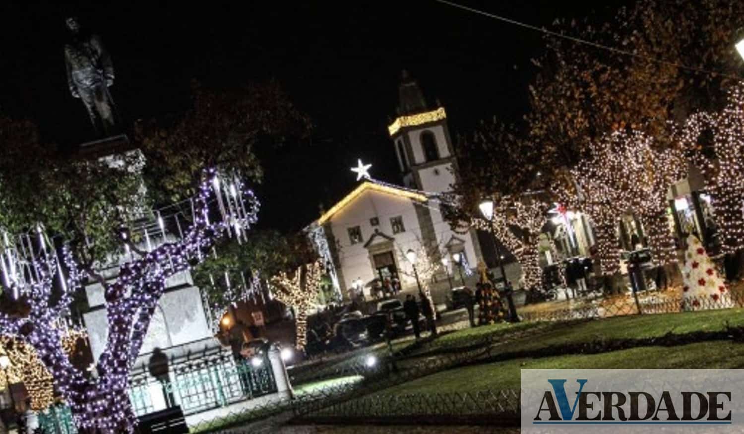 Iluminação de Natal vai ser inaugurada no dia 8 em Castelo de Paiva