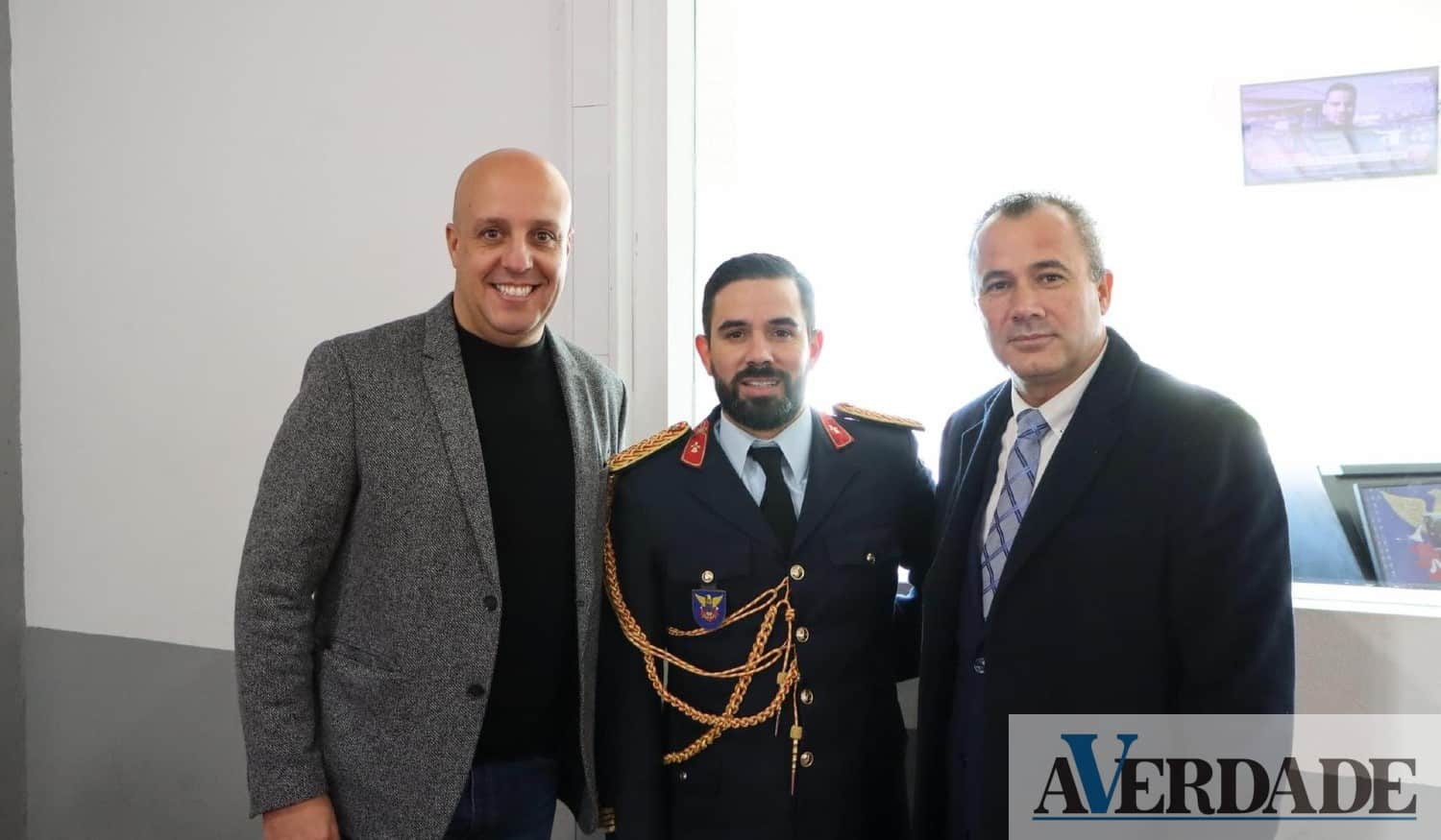 Filipe Carneiro toma posse como comandante dos Bombeiros Voluntários de Cête