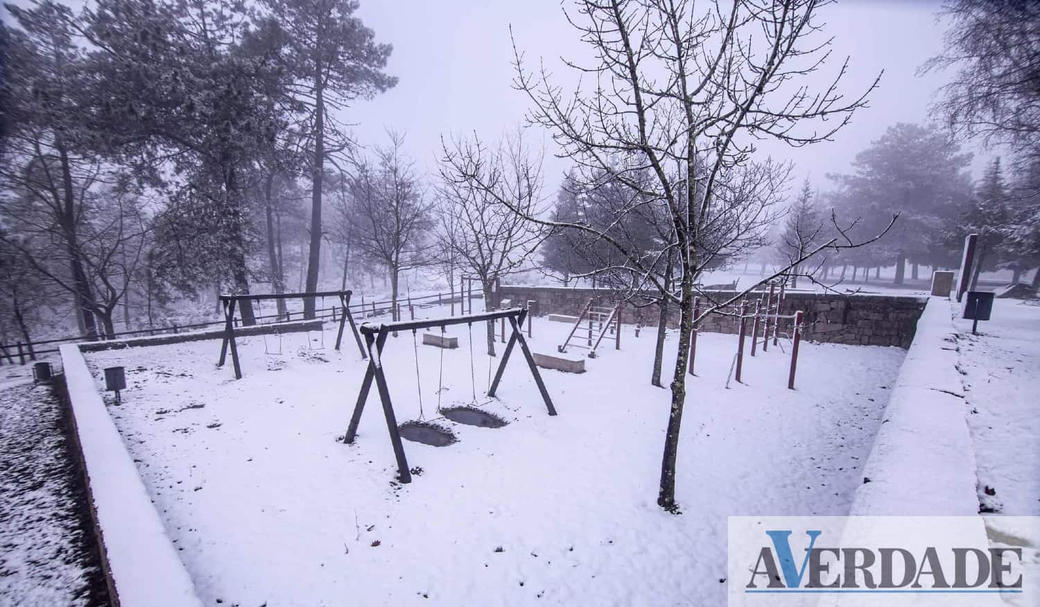 Neve cobre de branco o concelho de Celorico de Basto