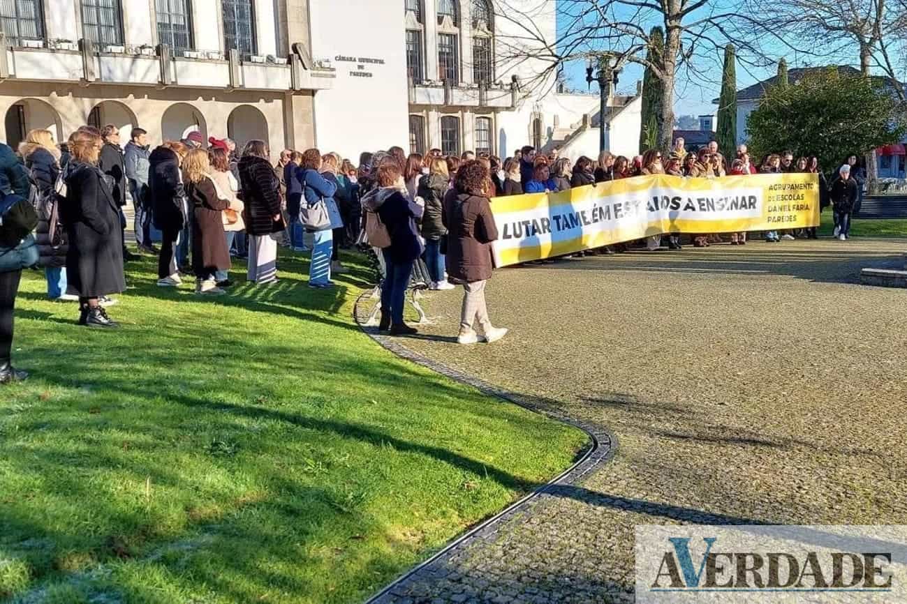 Professores de Felgueiras continuam na "luta por uma escola melhor"