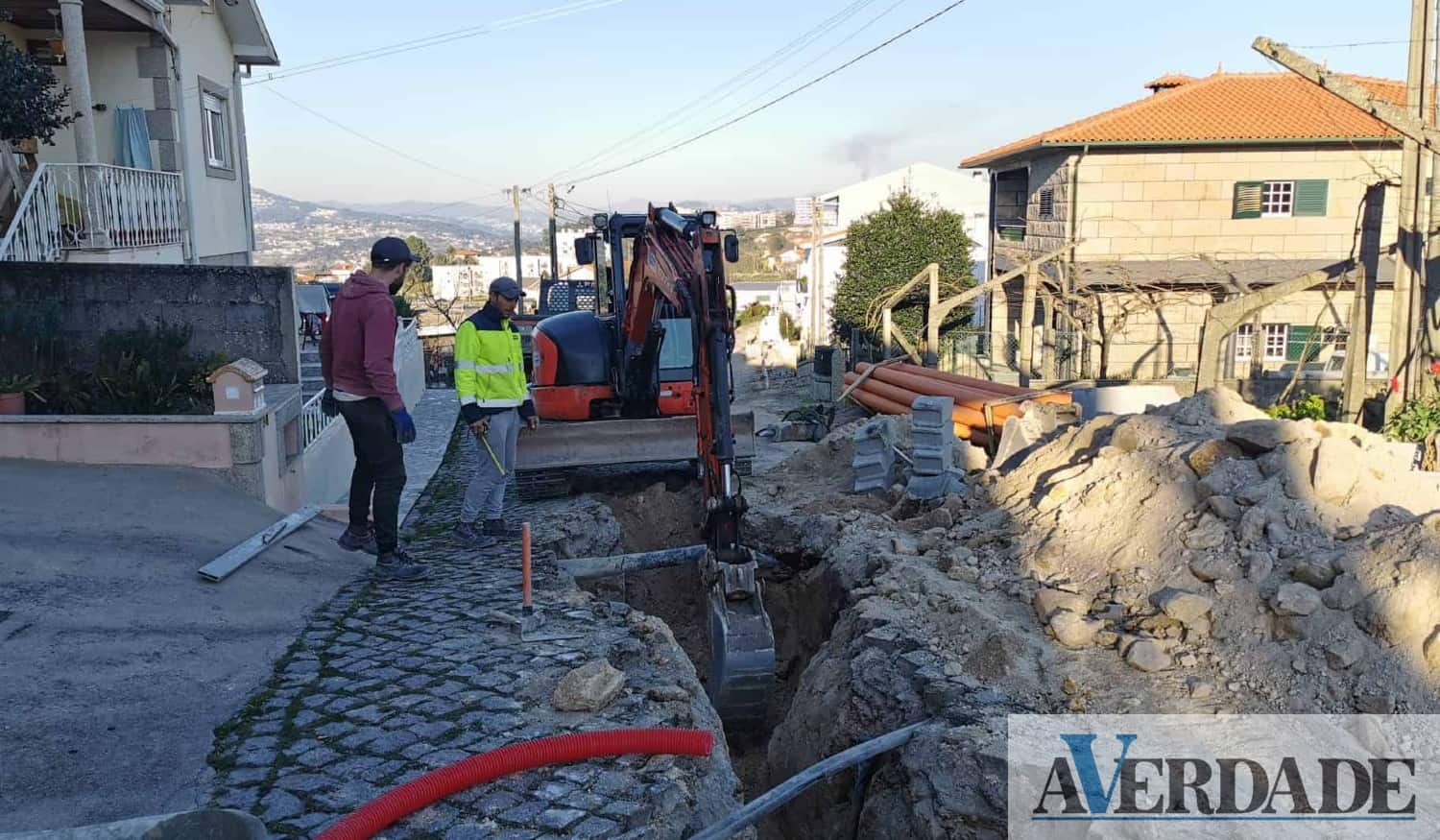 Município do Marco investe 40 mil euros na rede de drenagem de águas residuais em Tuias