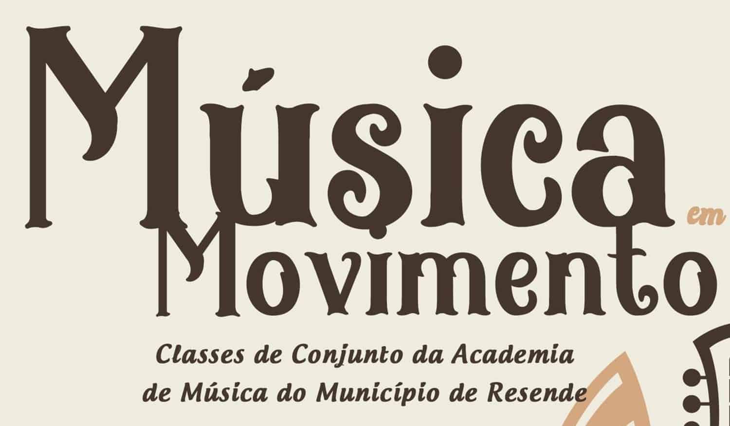 Município de Resende promove projeto "Música em Movimento"