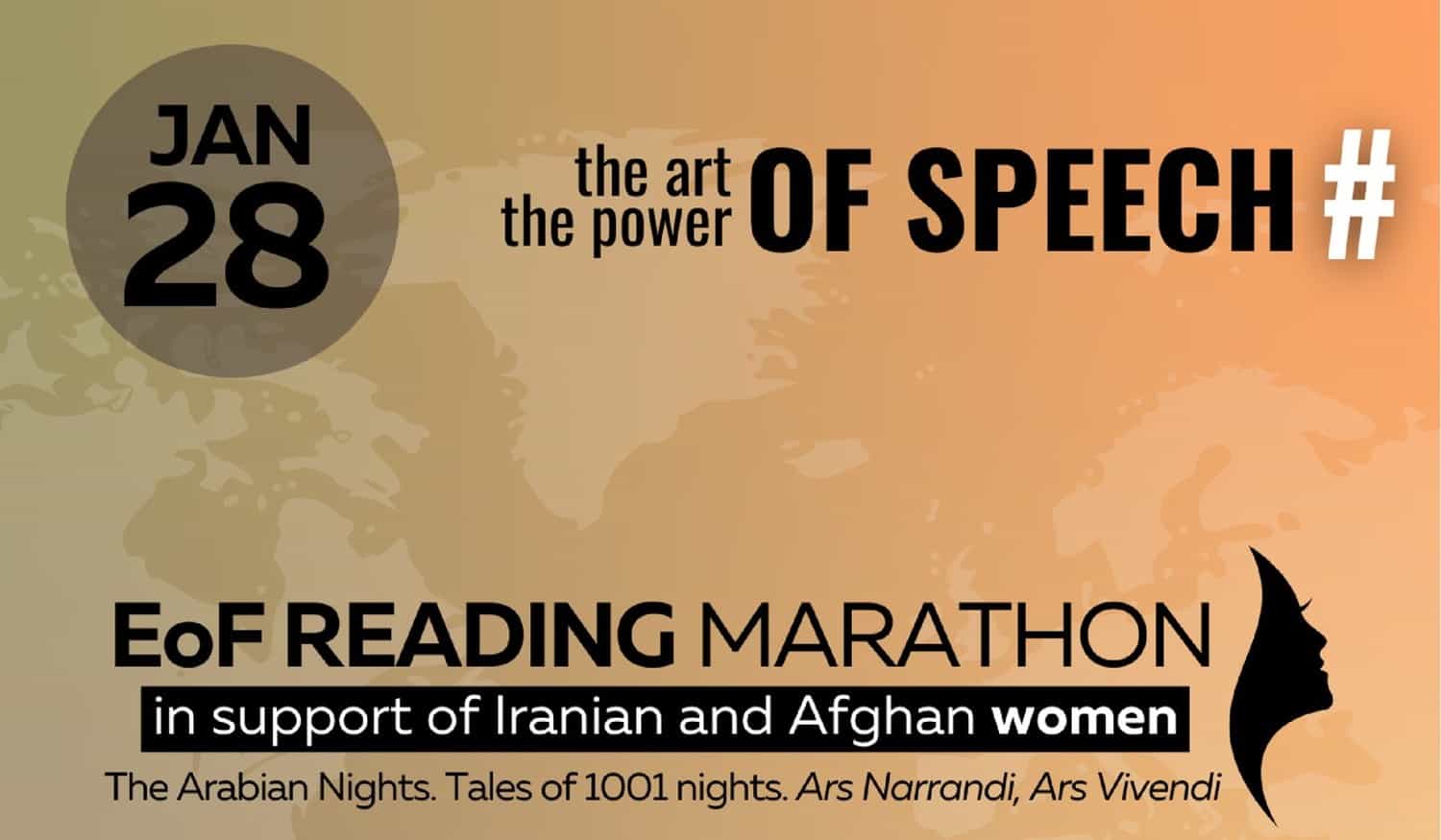 Paços de Ferreira associa-se ao evento Maratona de Leitura Palas Mulheres Iranianas e Afegãs