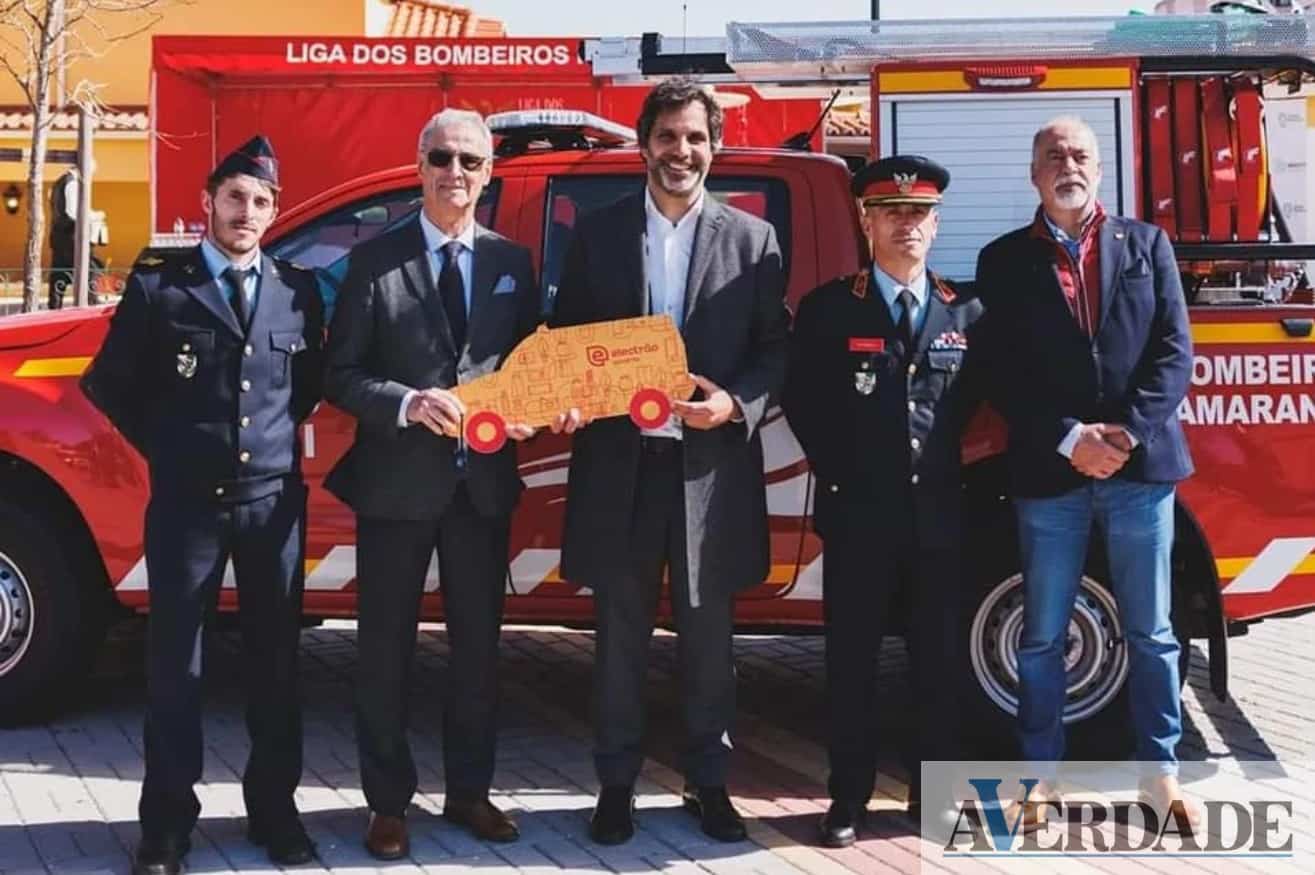 Bombeiros de Amarante venceram "Quartel Eletrão" e foram premiados com nova viatura