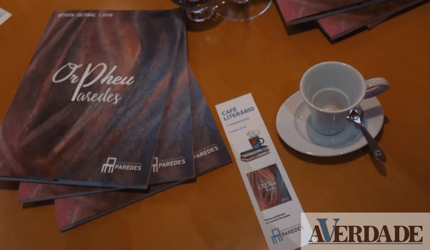 Cinco edições do Café Literário e Revista "Orpheu" vão ser celebrados em Paredes