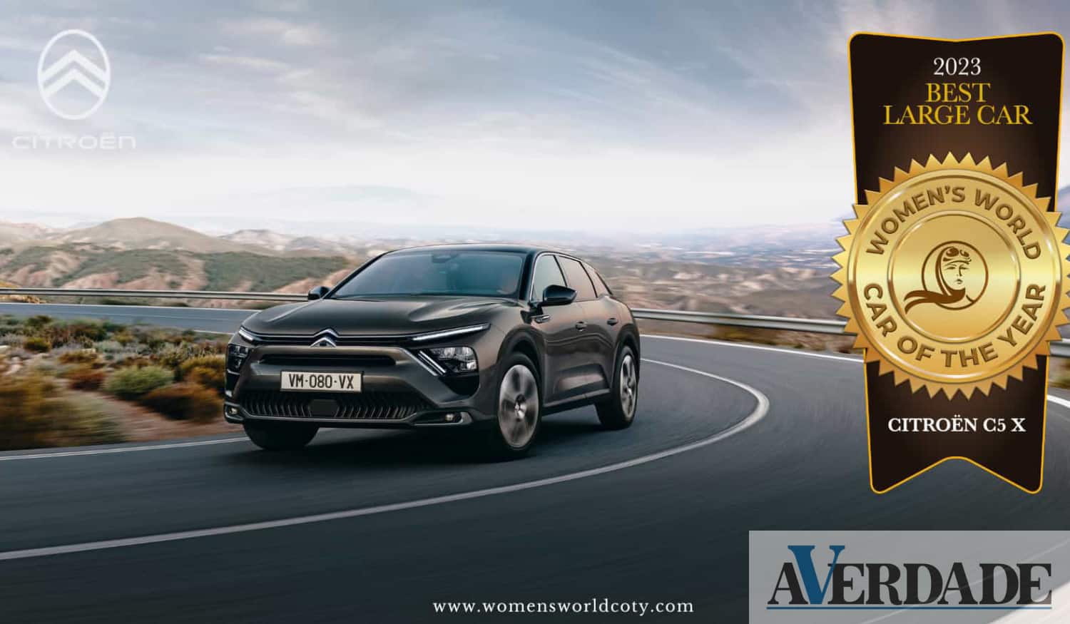 Citroën C5 X eleito o "Melhor Grande Familiar" na edição 2023