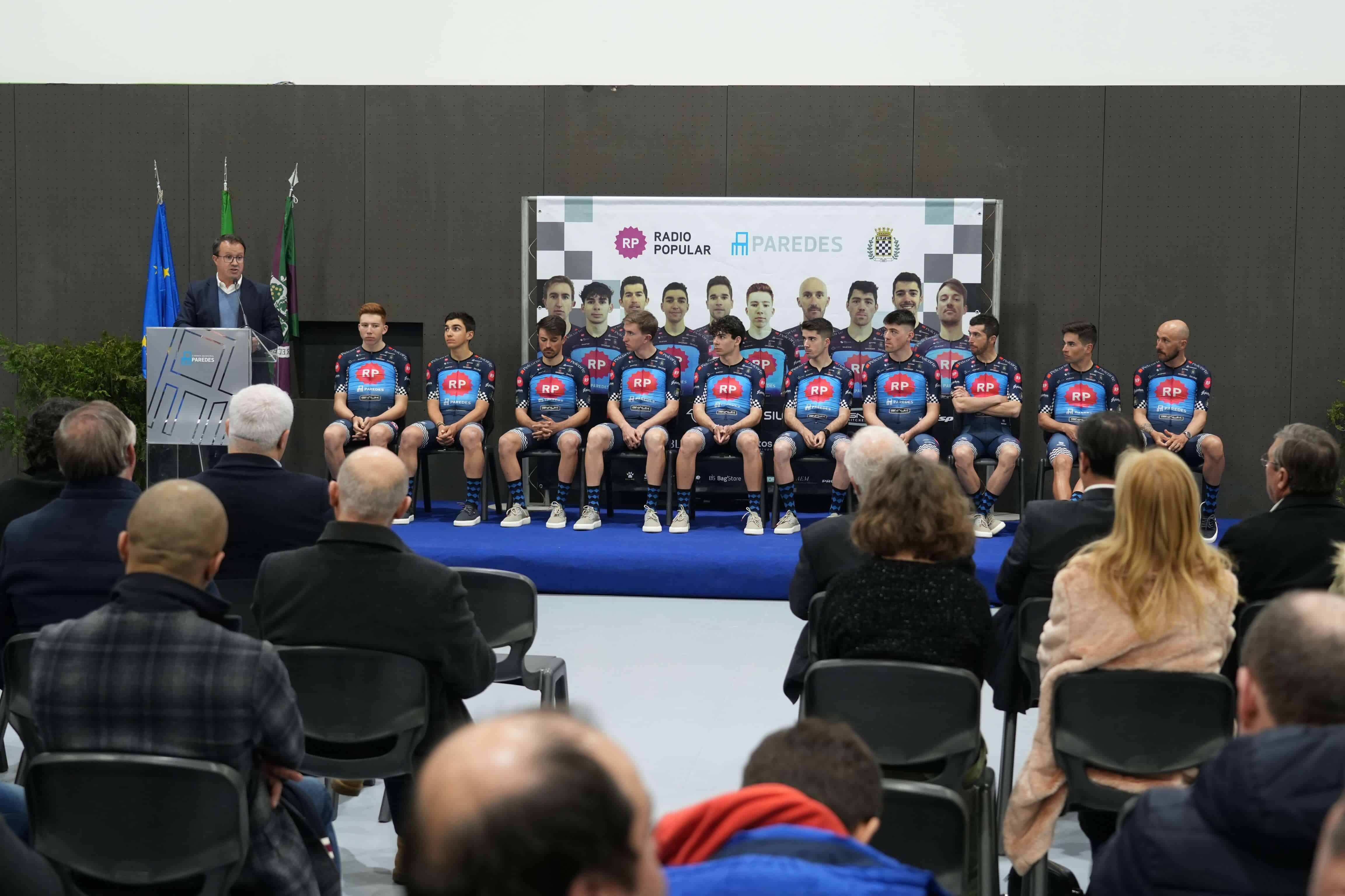 Nova equipa de ciclismo Rádio Popular - Paredes - Boavista foi apresentada esta sexta-feira