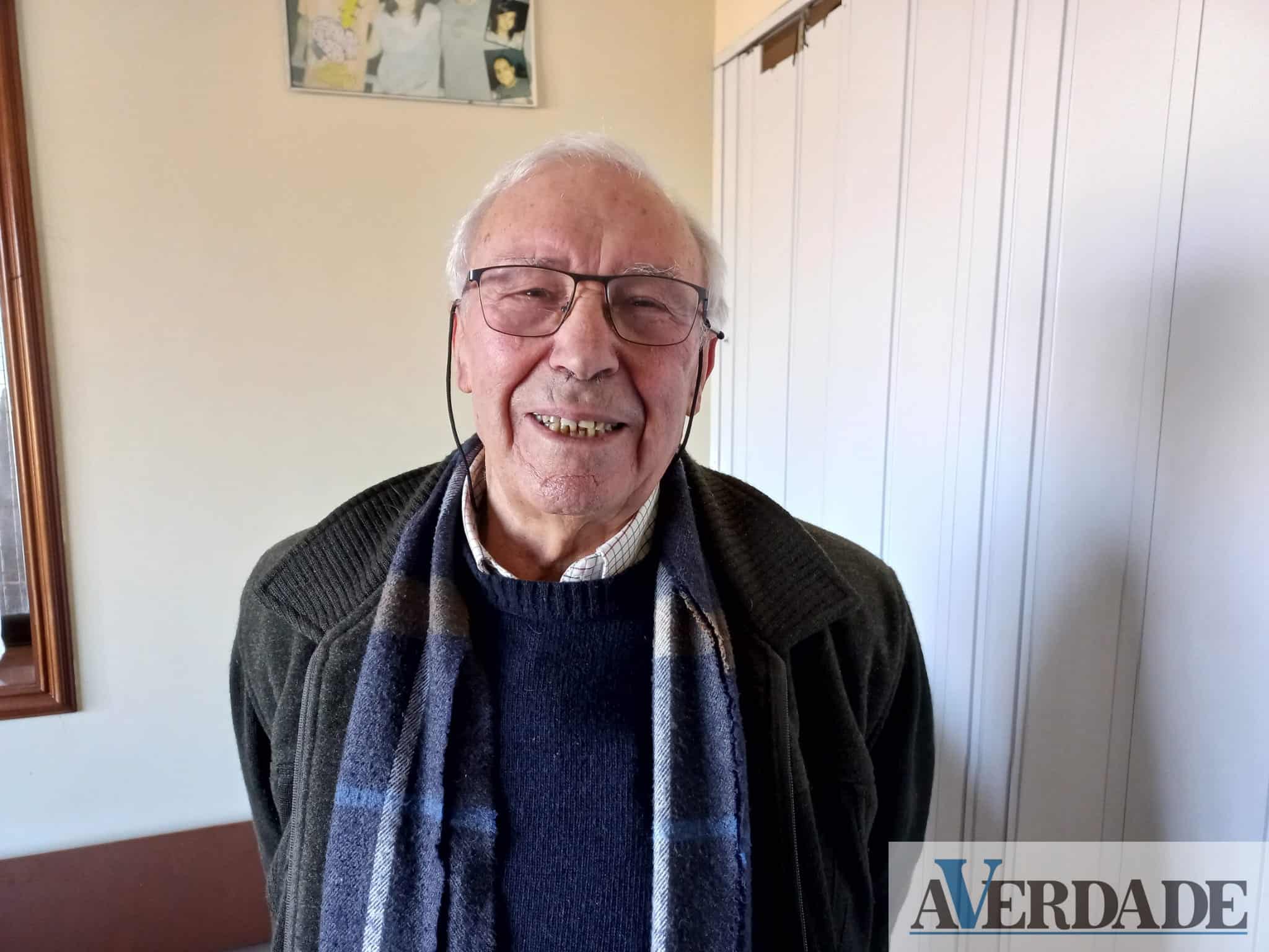 Para o Sr. João a Nossa Senhora das Candeias é uma tradição "especial"