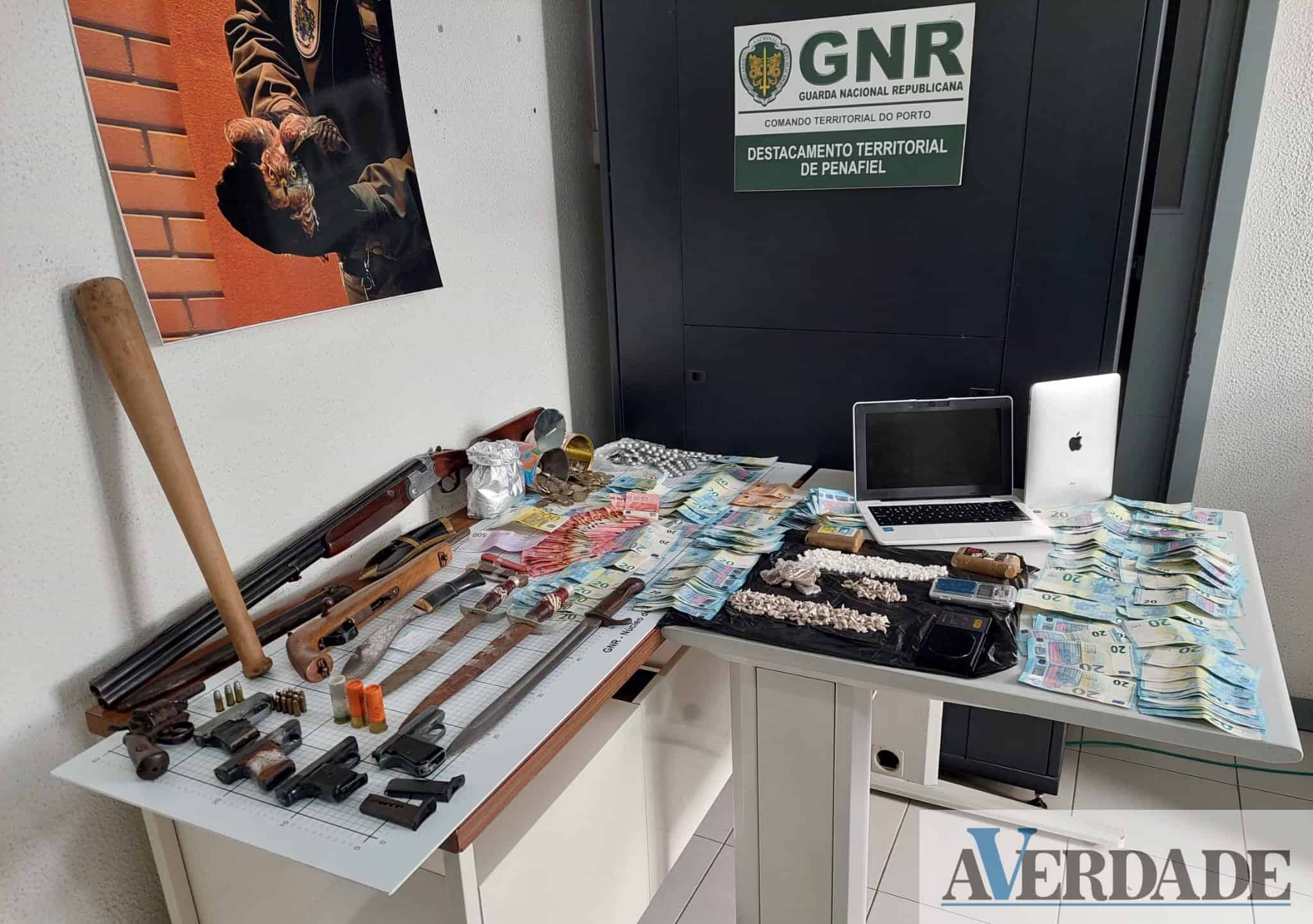 Desmantelada rede de tráfico de droga em Cinfães, Marco de Canaveses e Penafiel