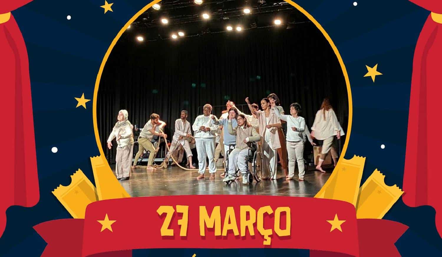 Peça de teatro "Da tormenta à esperança" em exibição em Castelo de Paiva