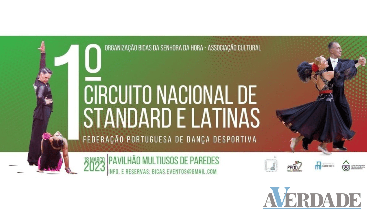 Primeiro Circuito Nacional de Standard e Latinas vai trazer cerca de 300 atletas a Paredes 