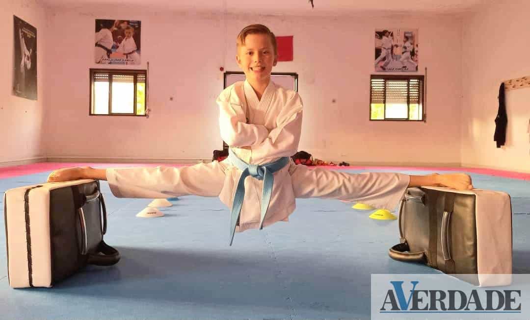 Penafiel: Atleta Gonçalo Garcia conquistou duas provas de karate