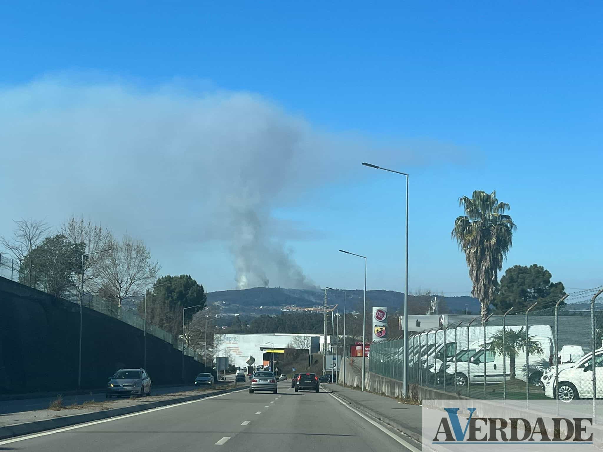 Incêndio em Paredes mobilizou 31 operacionais