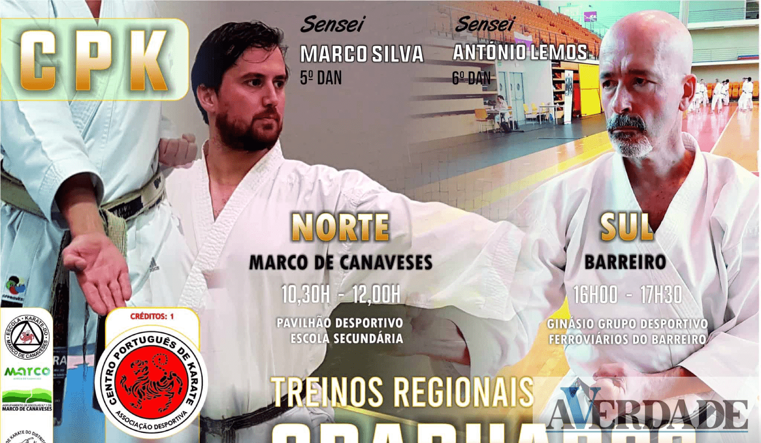 Escola de Karate do Marco de Canaveses promove estágio este fim de semana