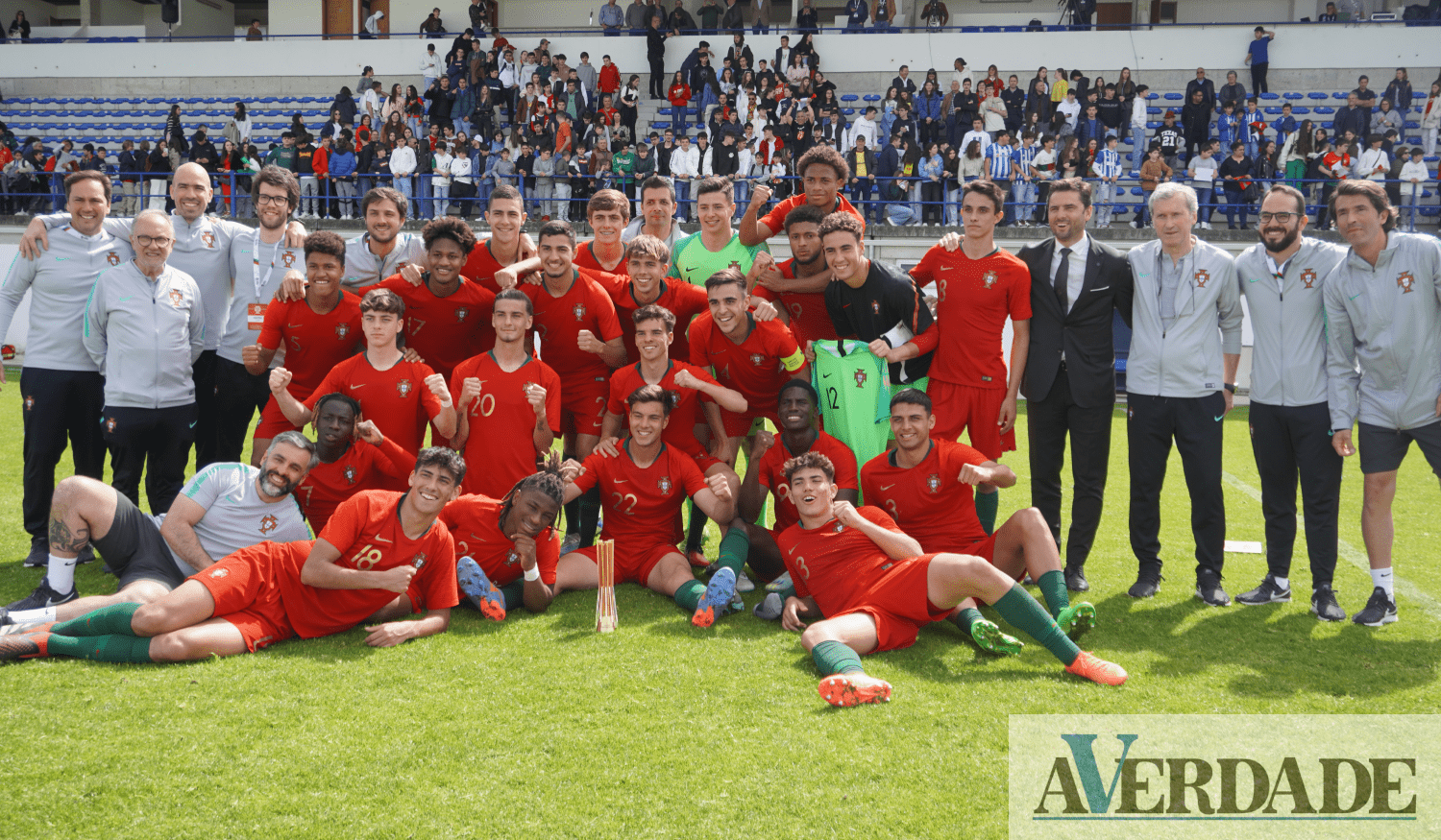 Estádio de Alpendorada foi palco da vitória da Seleção Nacional no Torneio Internacional do Porto