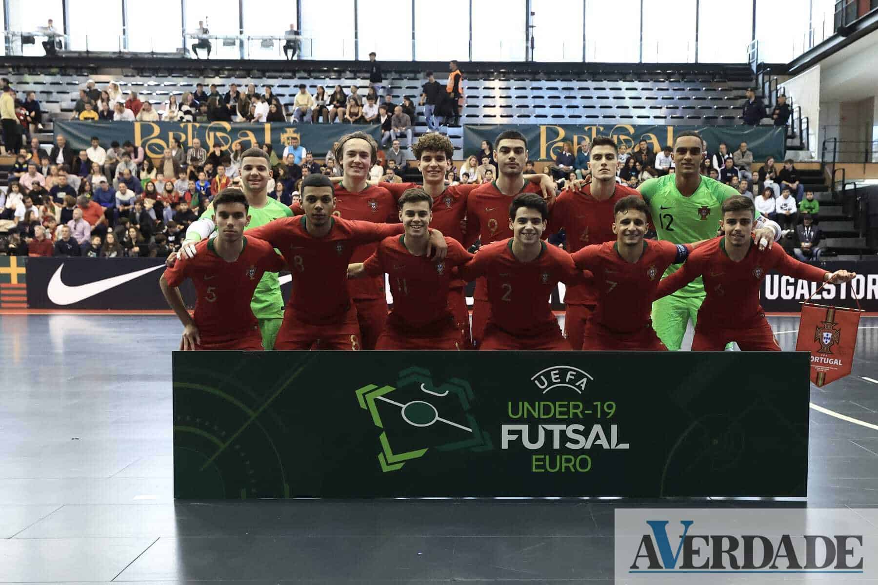 Futsal: Seleção Nacional de sub-19 segue para a fase final com goleada frente à Eslováquia