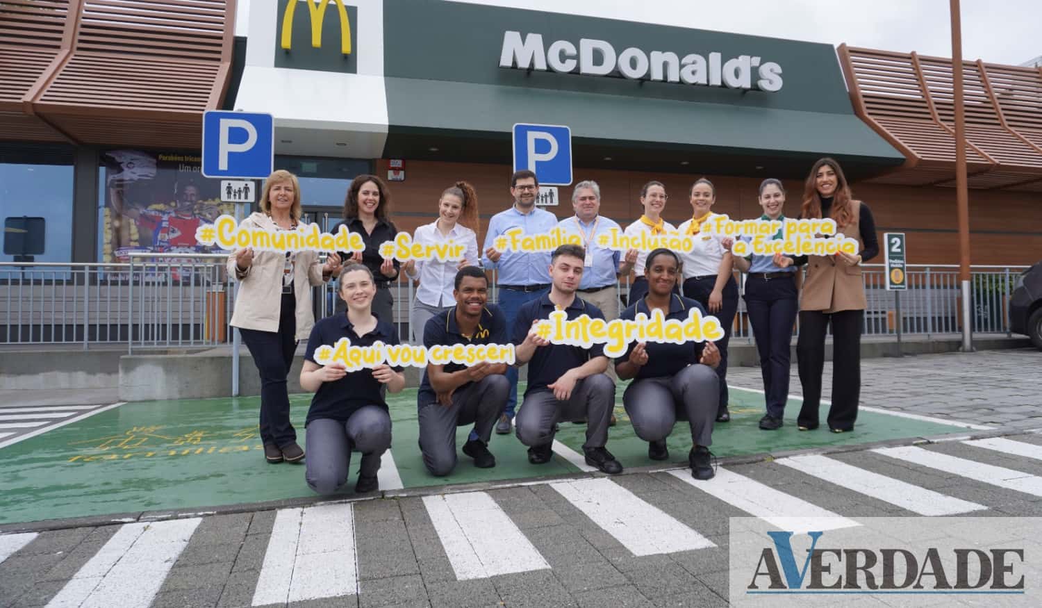 McDonald's: "Para nós, as pessoas contam, e muito!"
