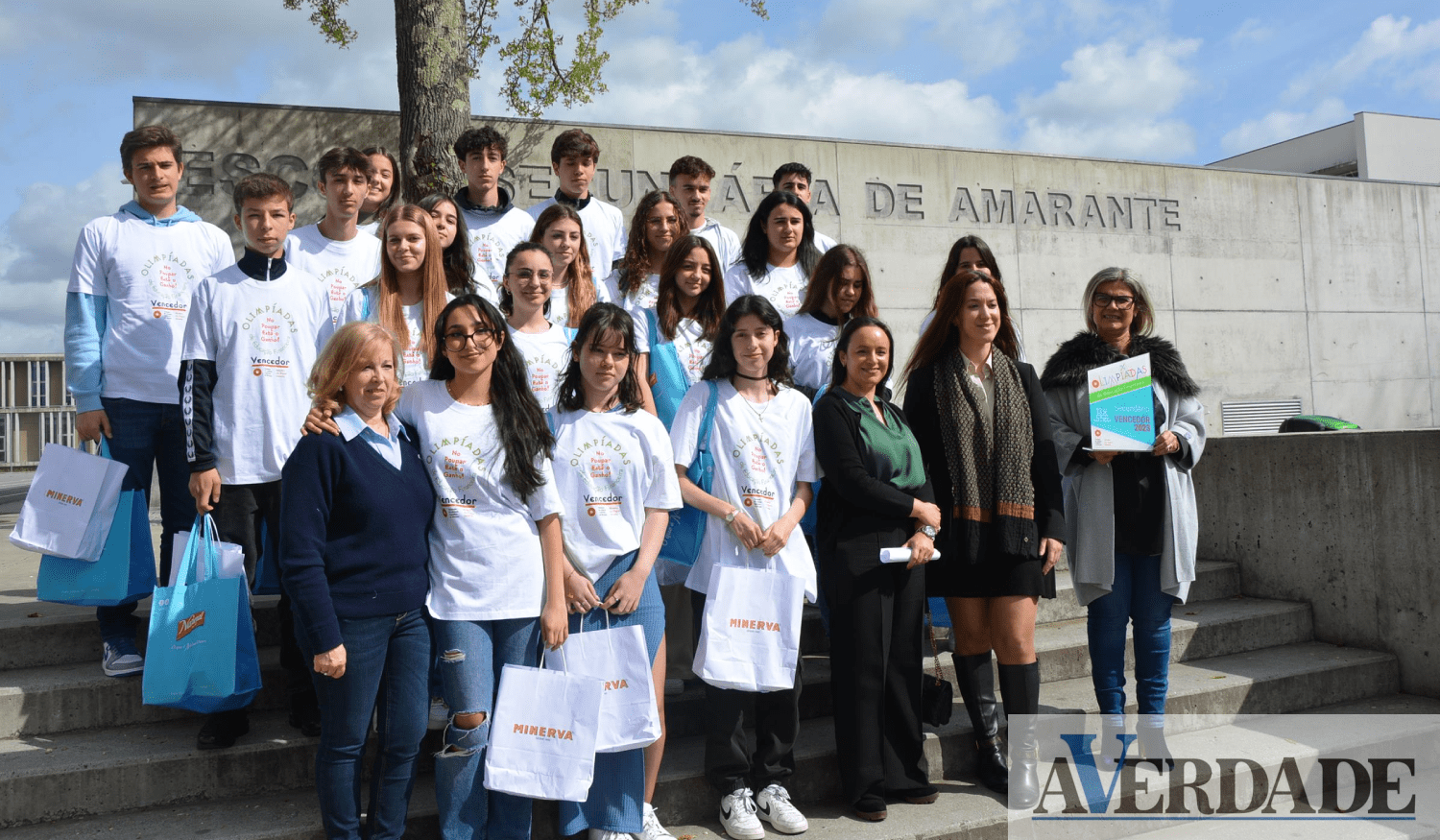 Turma da Escola Secundária de Amarante venceu Olimpíadas de Educação Financeira 