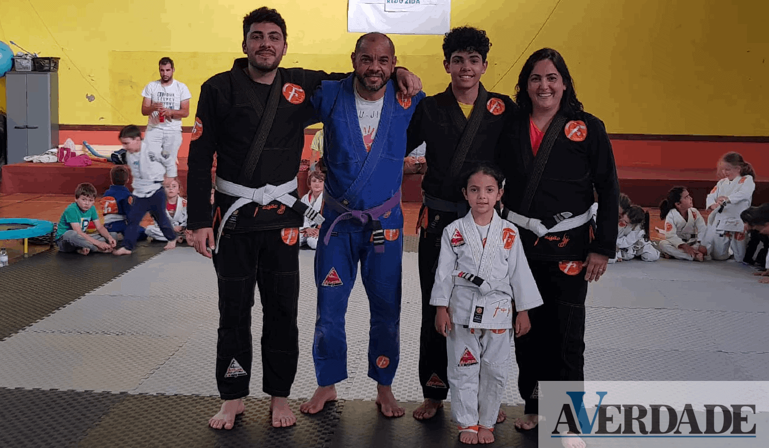 Ronaldo veio do Brasil e abraçou projeto que ajuda crianças com autismo através do Jiu-Jitsu
