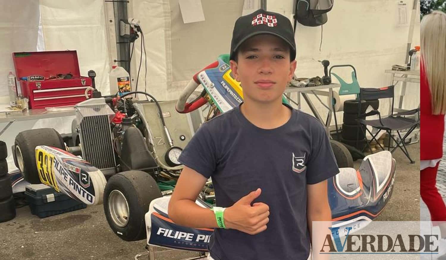 Bernardo 'conduz' paixão da família pelo desporto automóvel