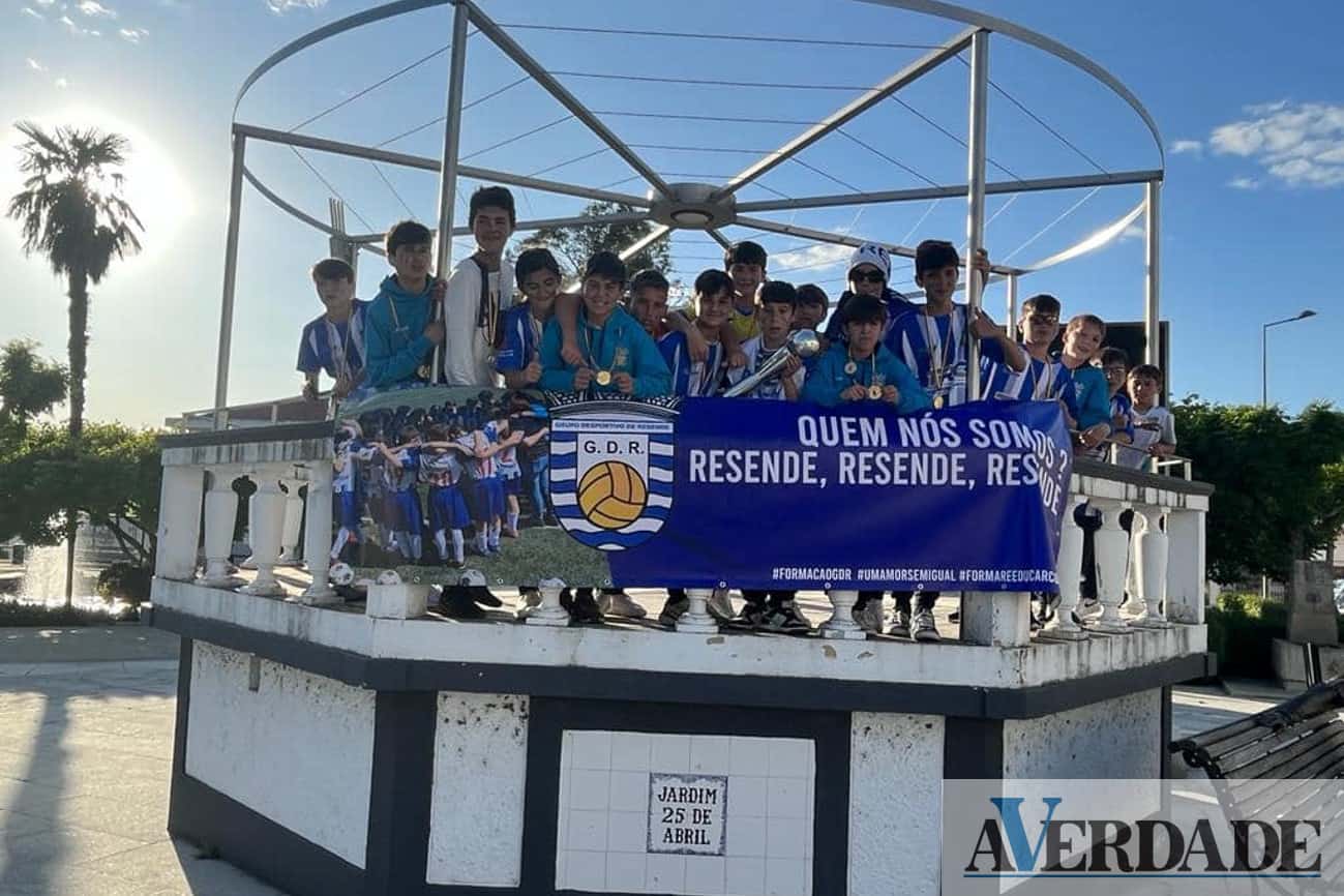 Sub-13 do Grupo Desportivo de Resende conquistaram Taça de Prata da AF Viseu