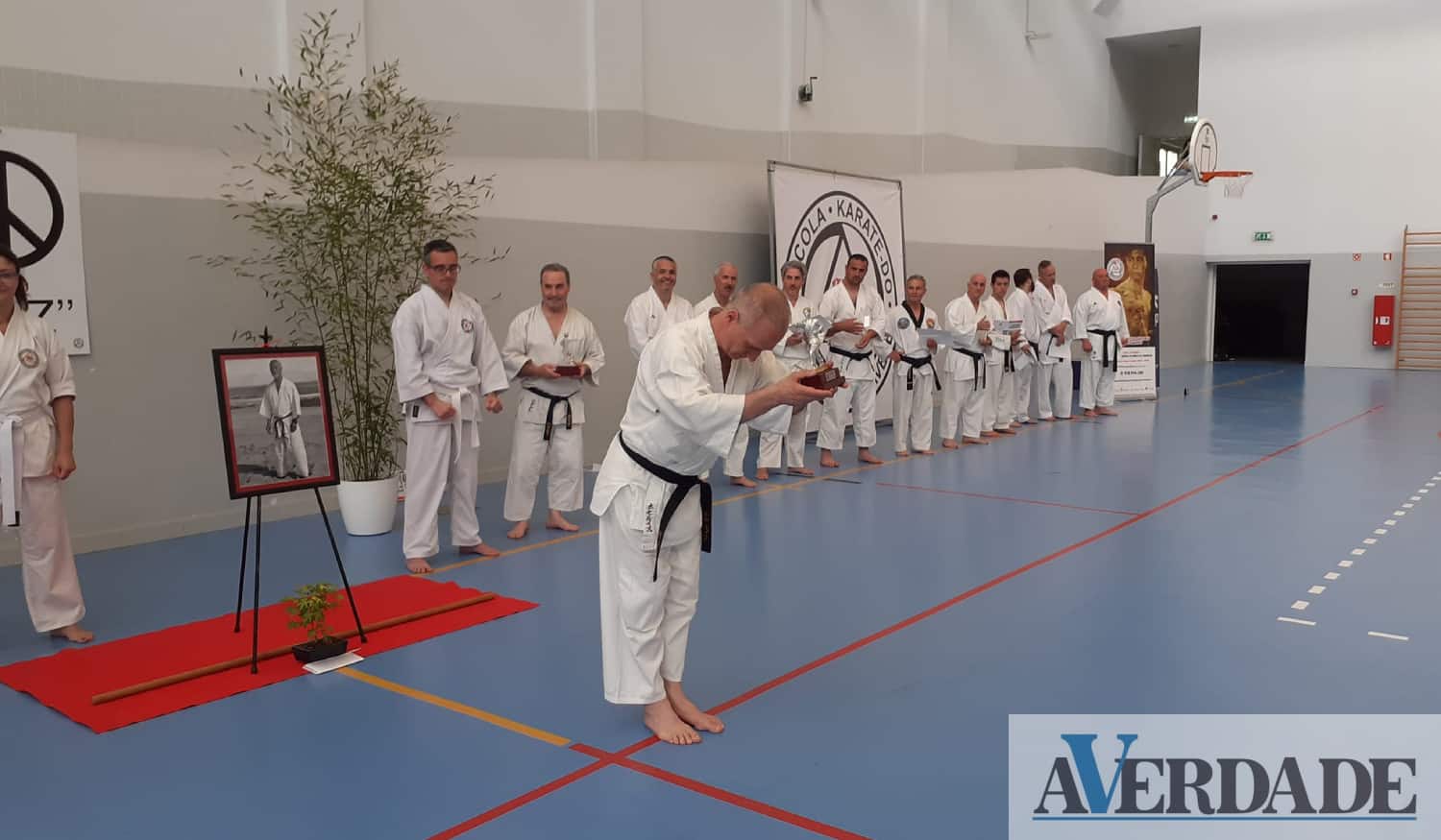 Escola de Karate do Marco de Canaveses homenageou mestre Michio Kodama