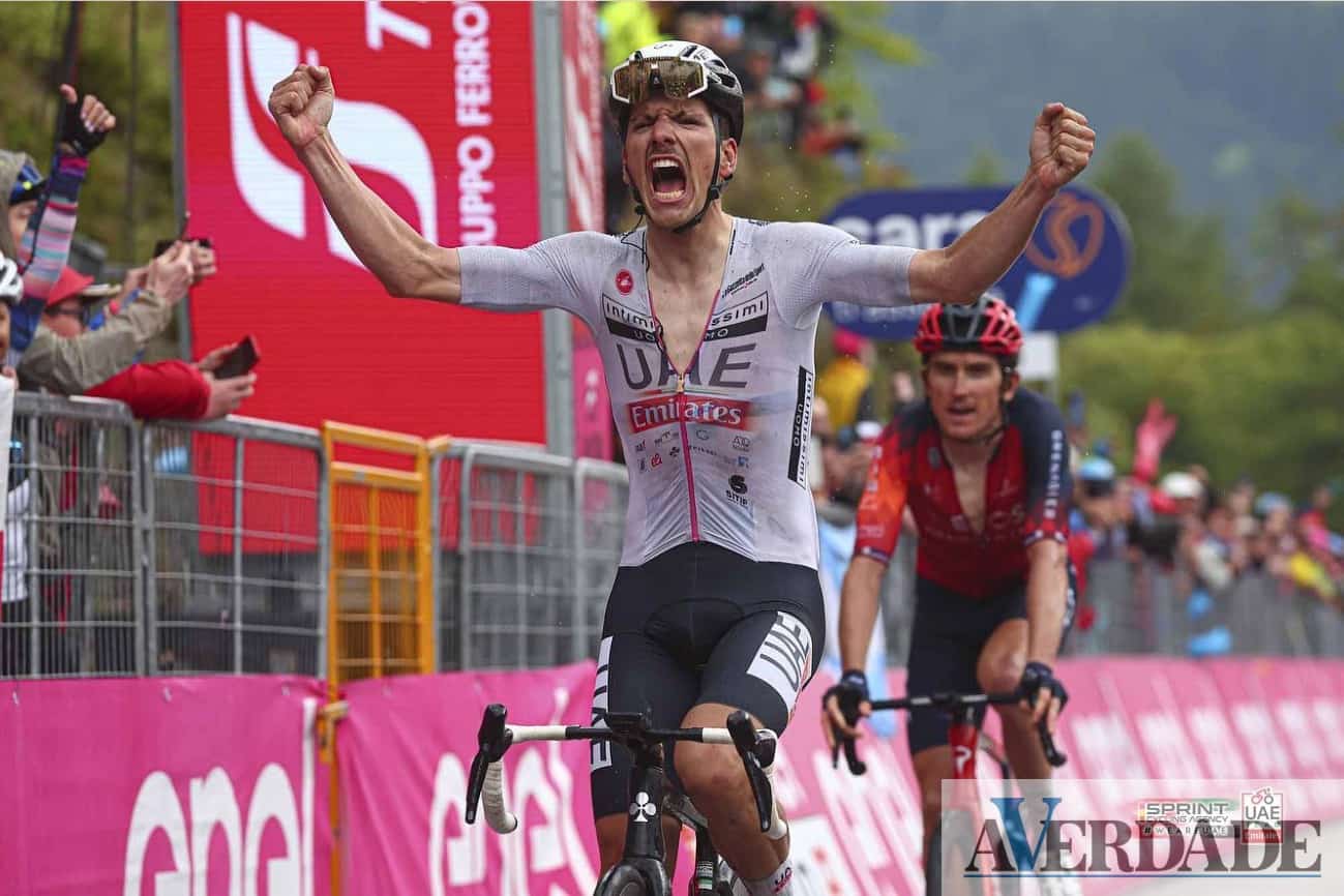 João Almeida é o primeiro ciclista português no pódio final do Giro
