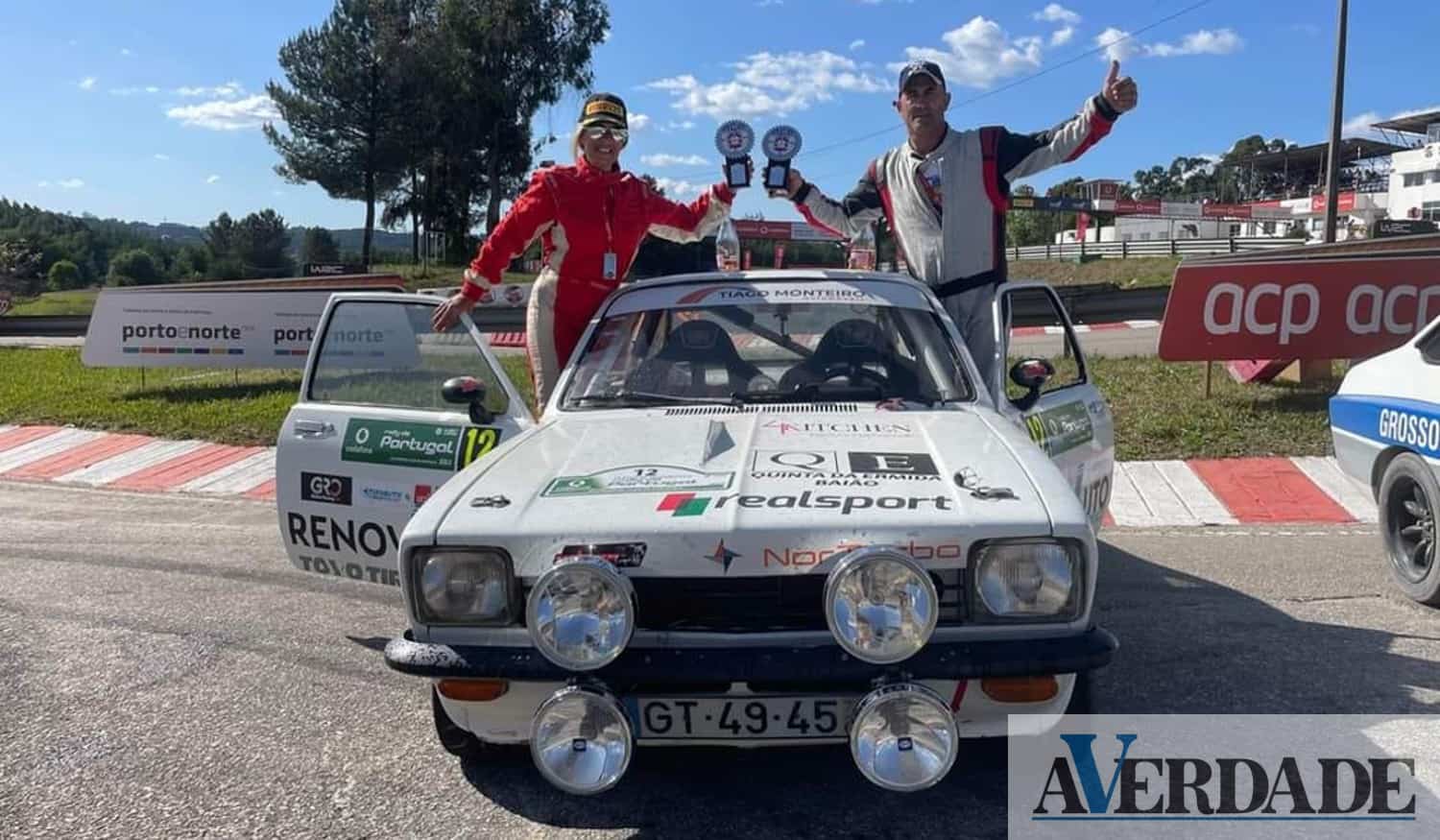 Rui Fonseca e Cristiana Teixeira terminaram Rally de Portugal Clássicos em segundo lugar