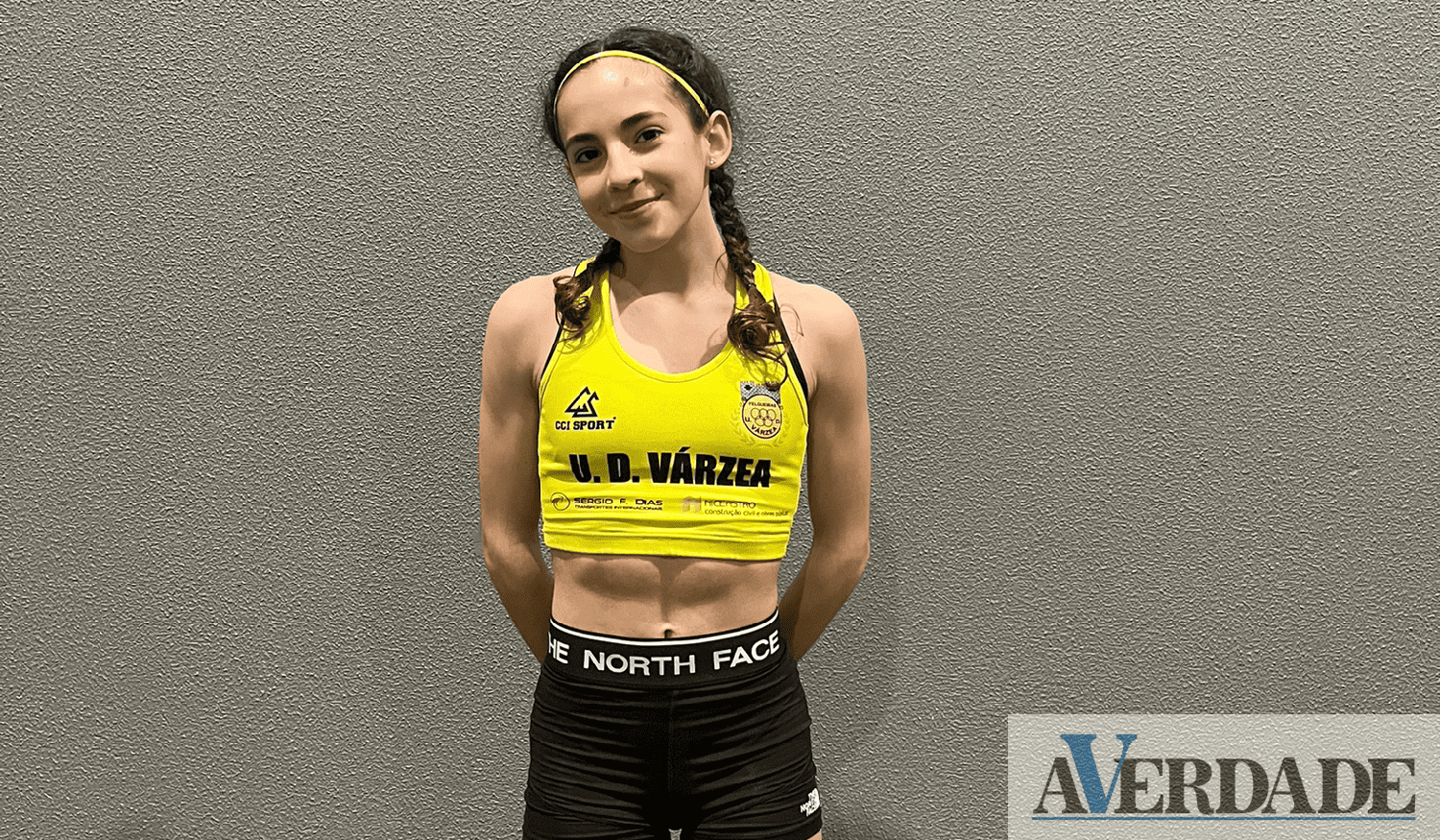 Mariana Moreira apaixonou-se pelo atletismo e sonha em competir nos Jogos Olímpicos 