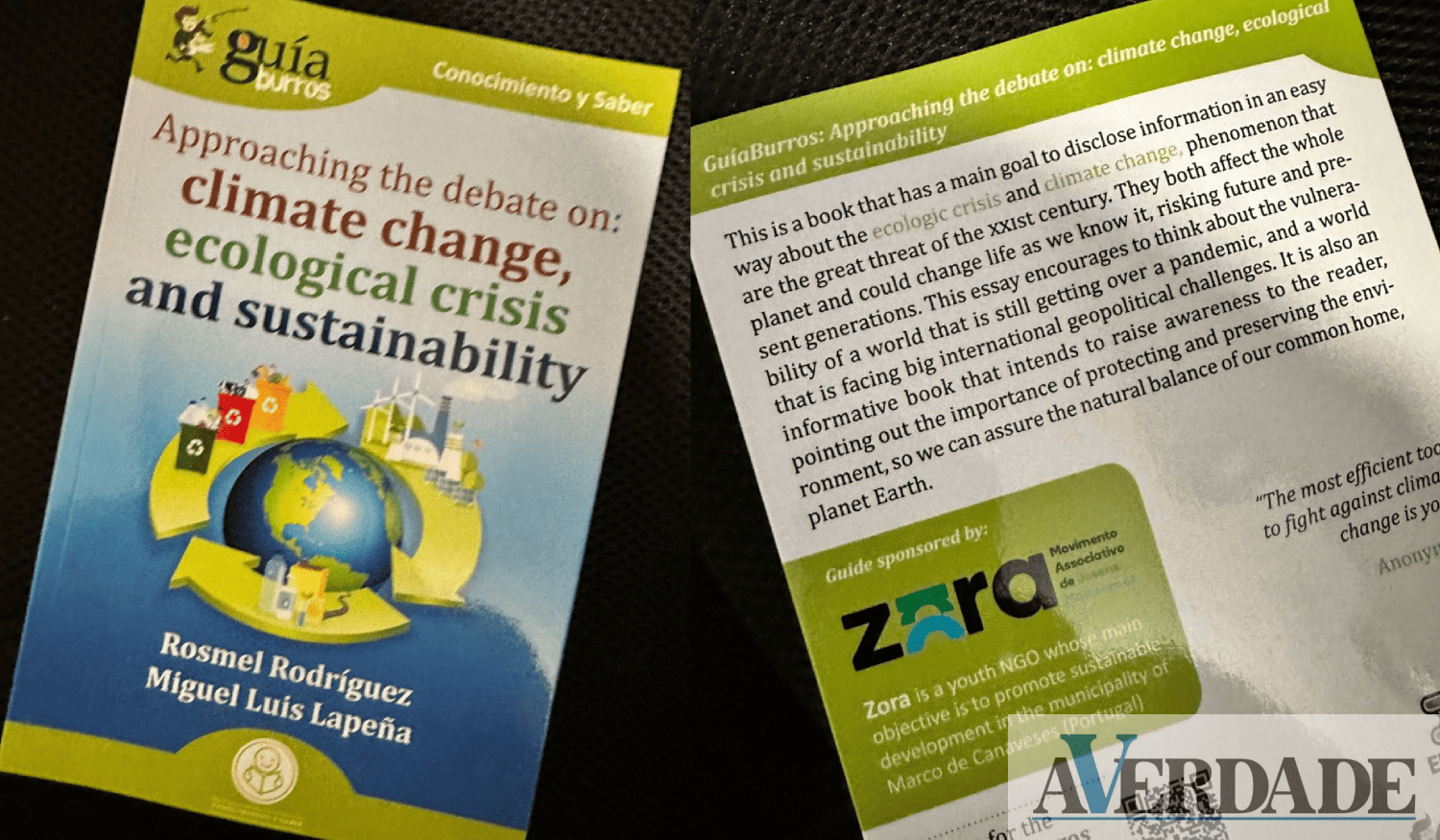 Marco: ZORA apresenta o seu primeiro livro sobre mudança climática e sustentabilidade