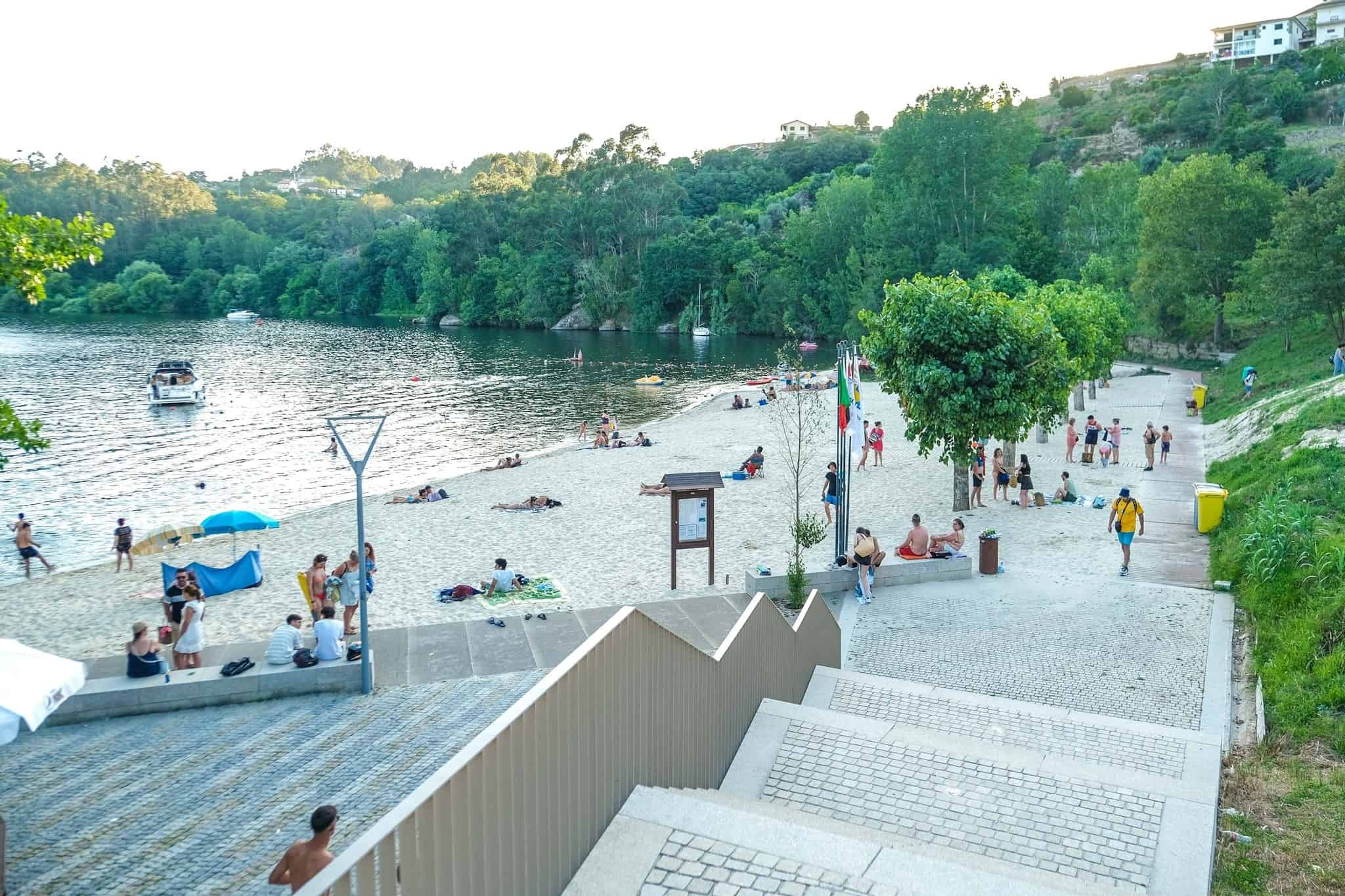 Conheça algumas praias fluviais da região