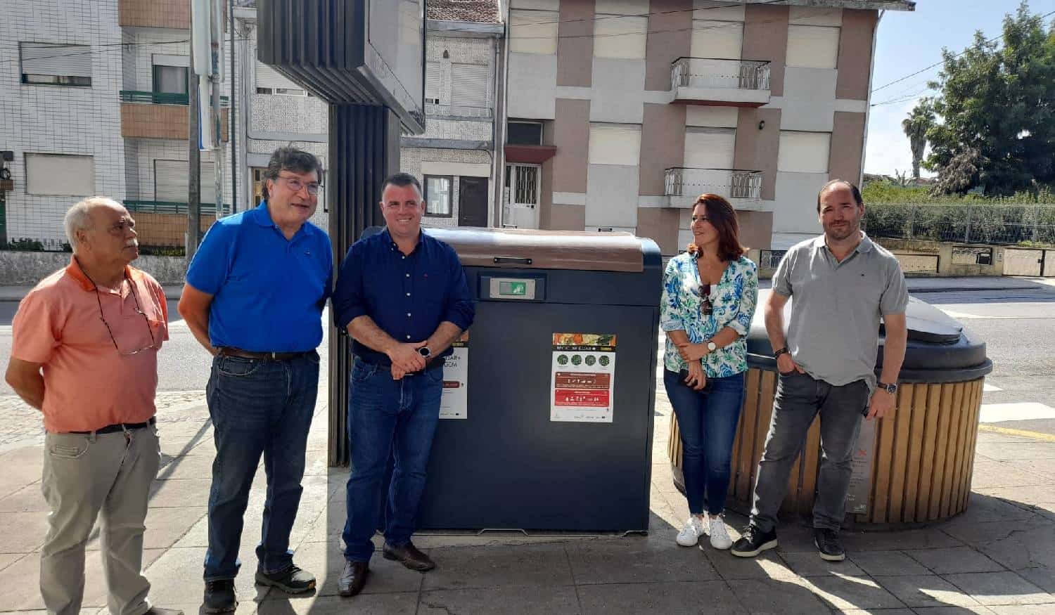 Município de Gondomar instala novos equipamentos para a recolha seletiva de resíduos alimentares