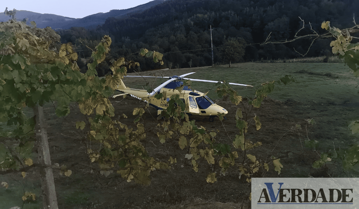 Despiste de veículo agrícola provocou quatro feridos em Cinfães